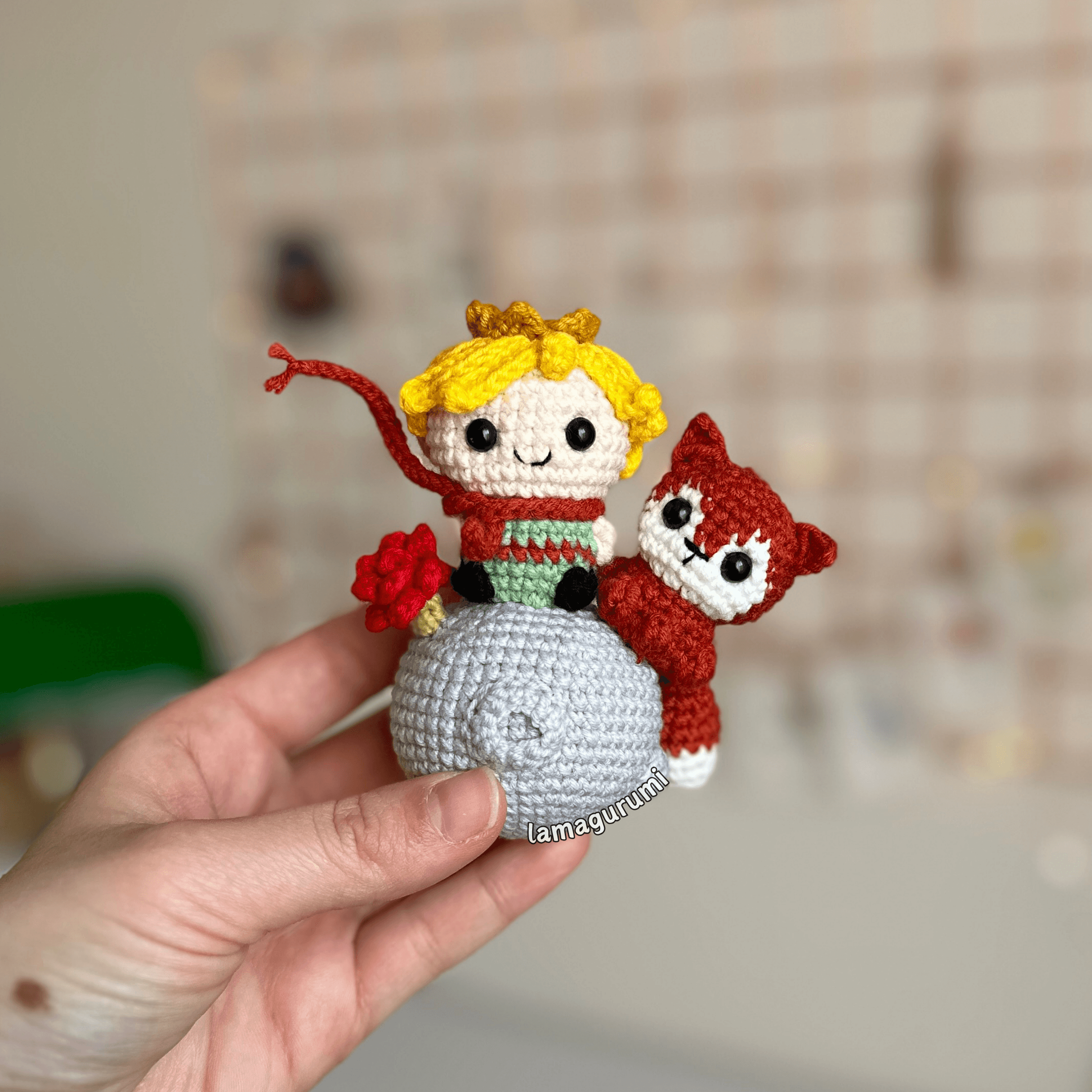 Crochet Pattern for Friendship Among the Stars Amigurumi (PDF) (English)