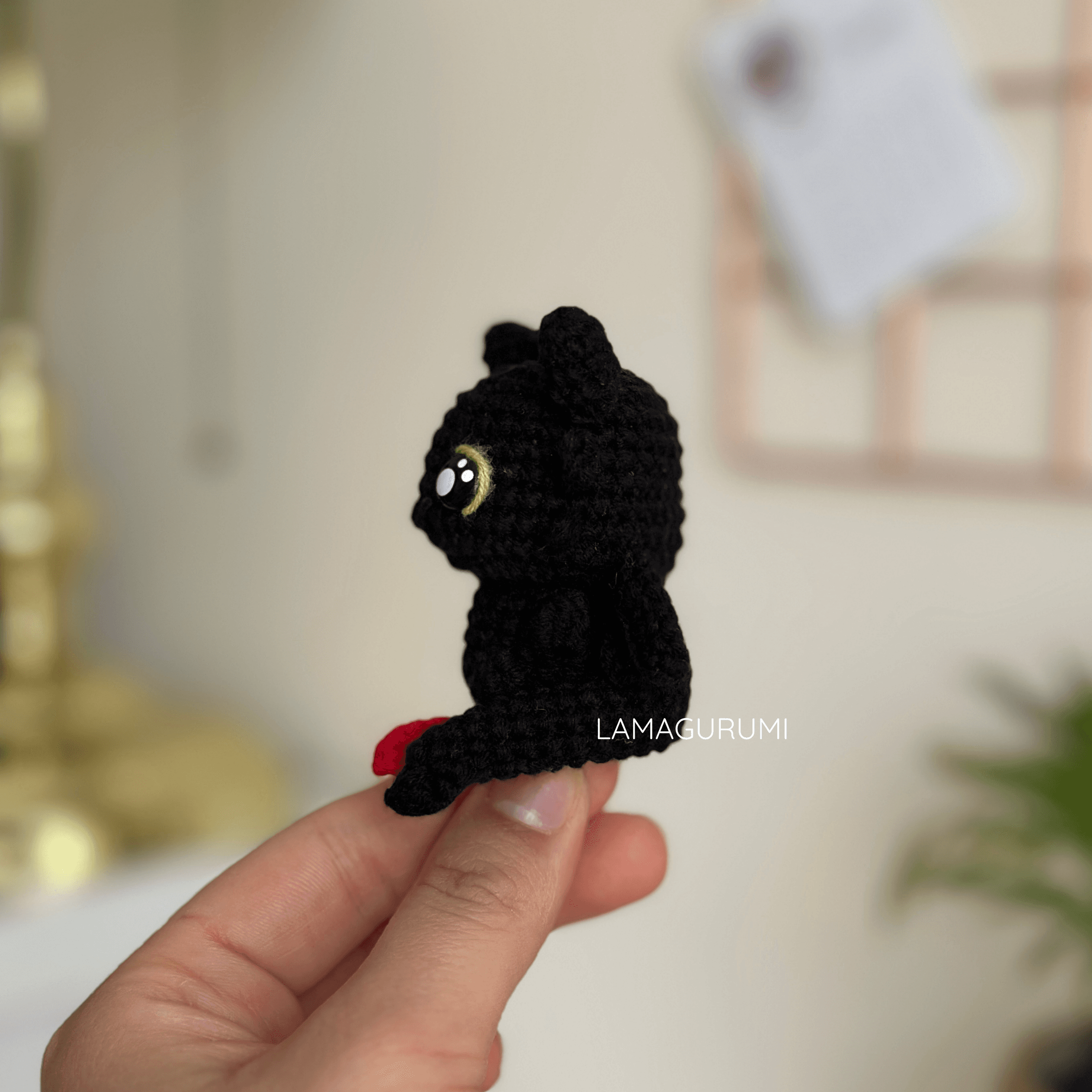 Crochet Pattern for Dark Dragon & White Dragon Amigurumi (PDF) (English)