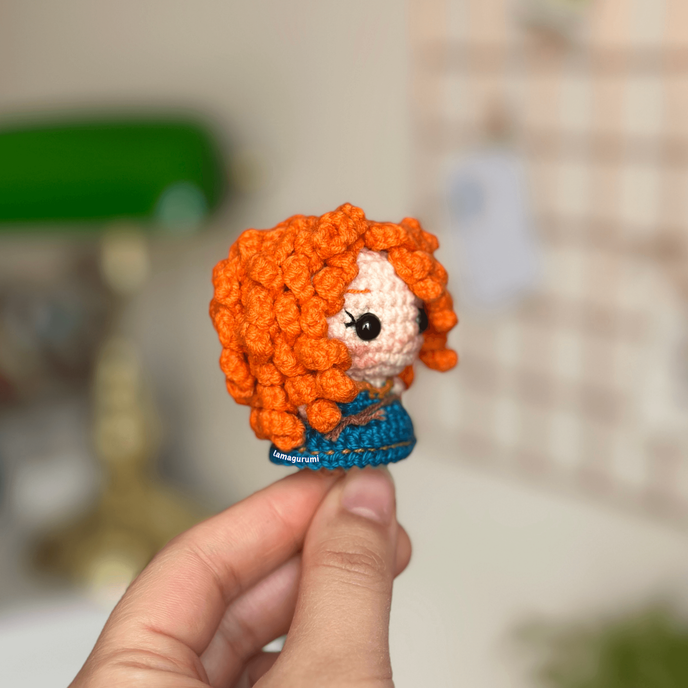 Crochet Pattern for Redbraid Spirit Princess Amigurumi (PDF) (English)