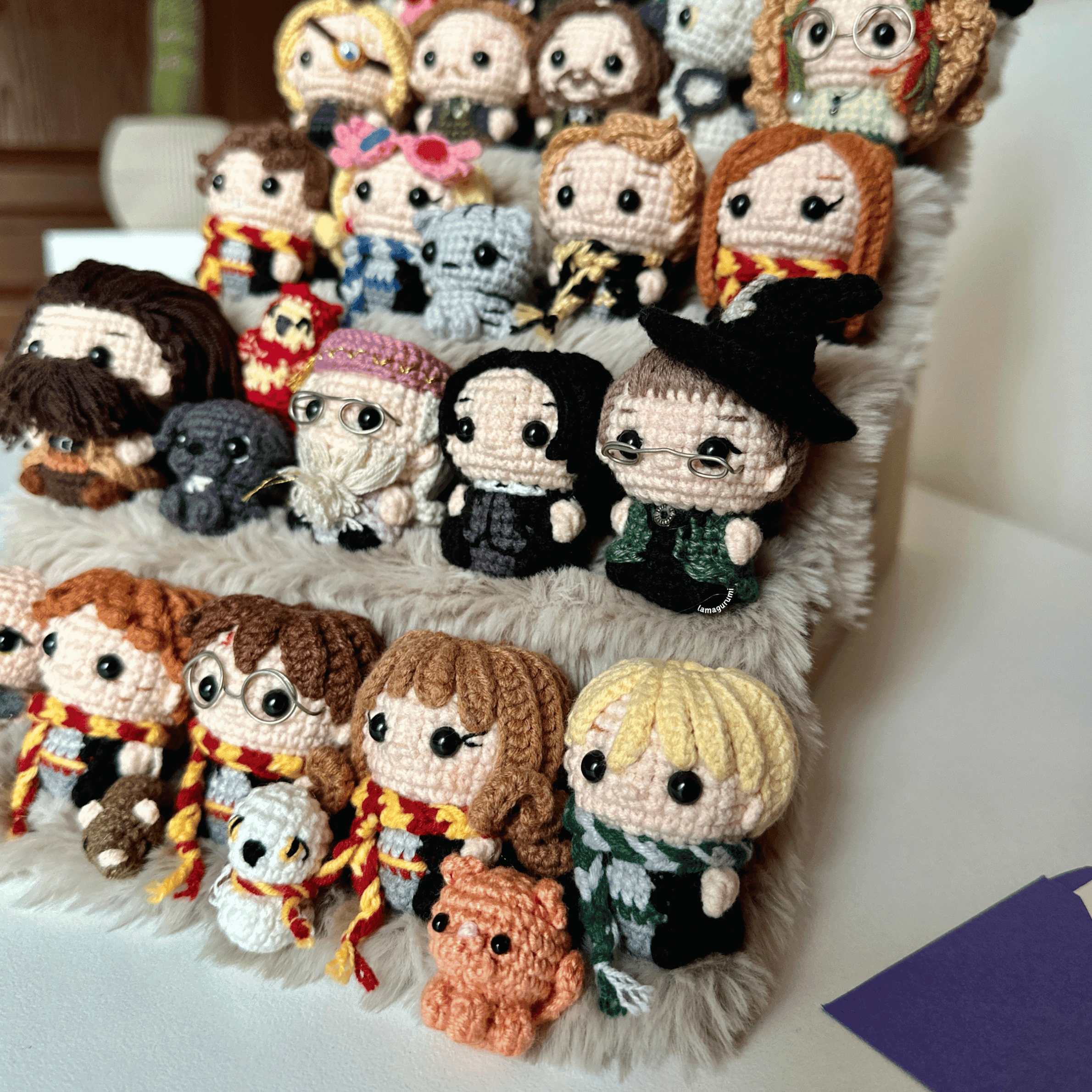 Bundle 30in1 PDF Low-sew Crochet Pattern Wizard Boy Amigurumi Set