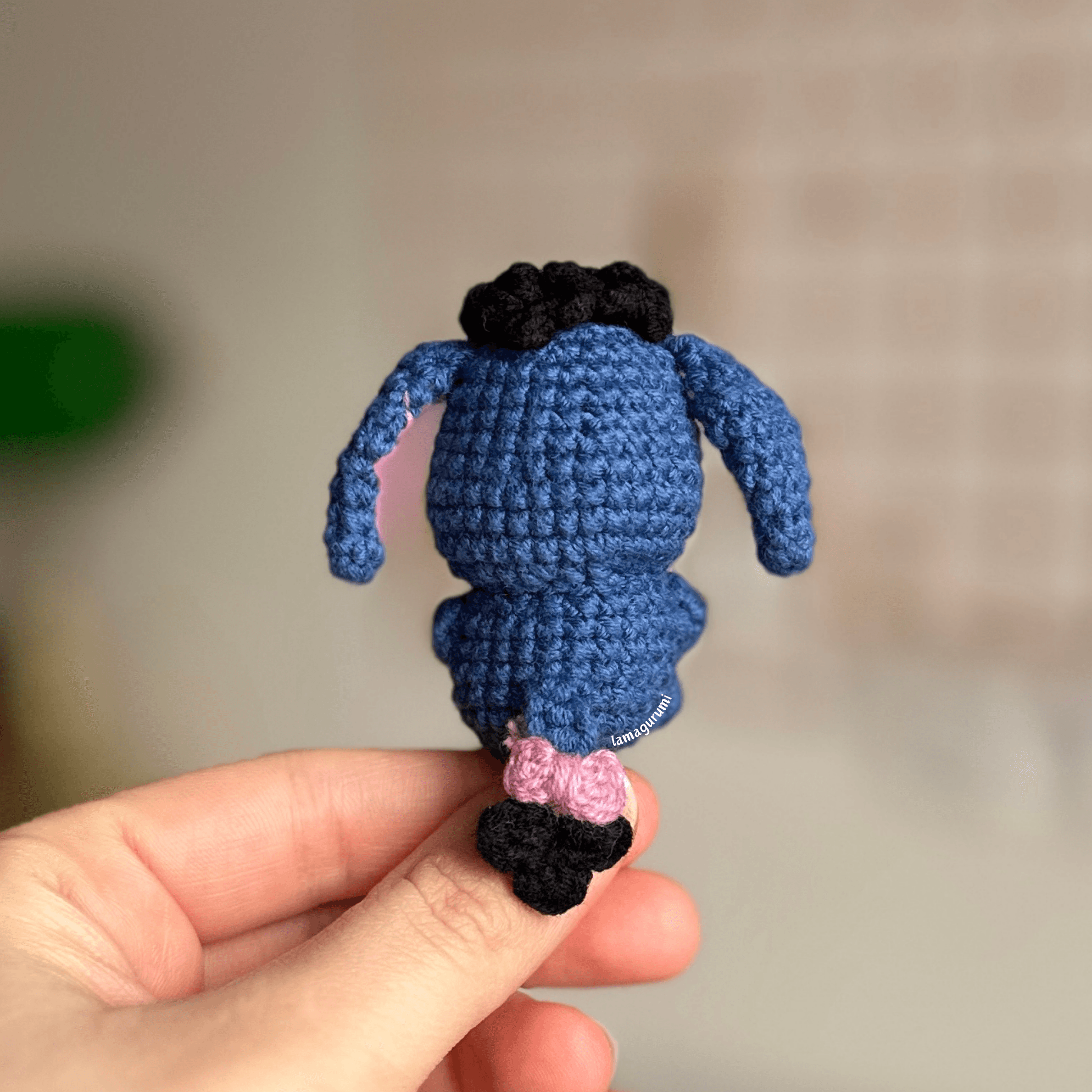 Crochet Pattern for Melancholic Donkey Amigurumi (PDF) (English)