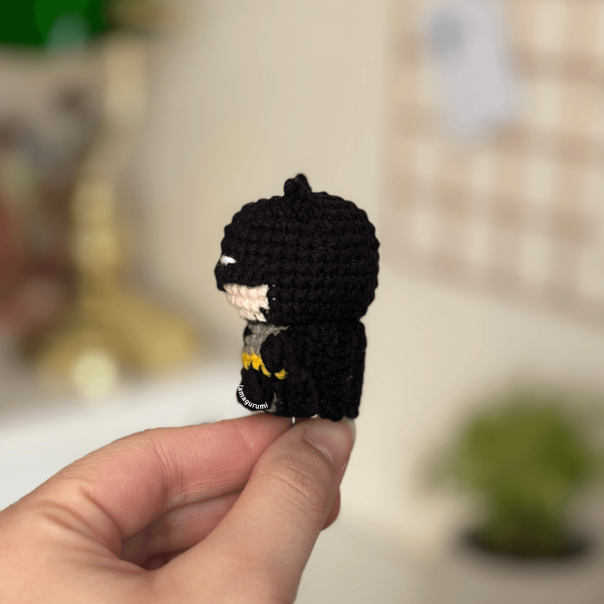 Crochet Pattern For Bat Superhero Amigurumi (PDF) (English)