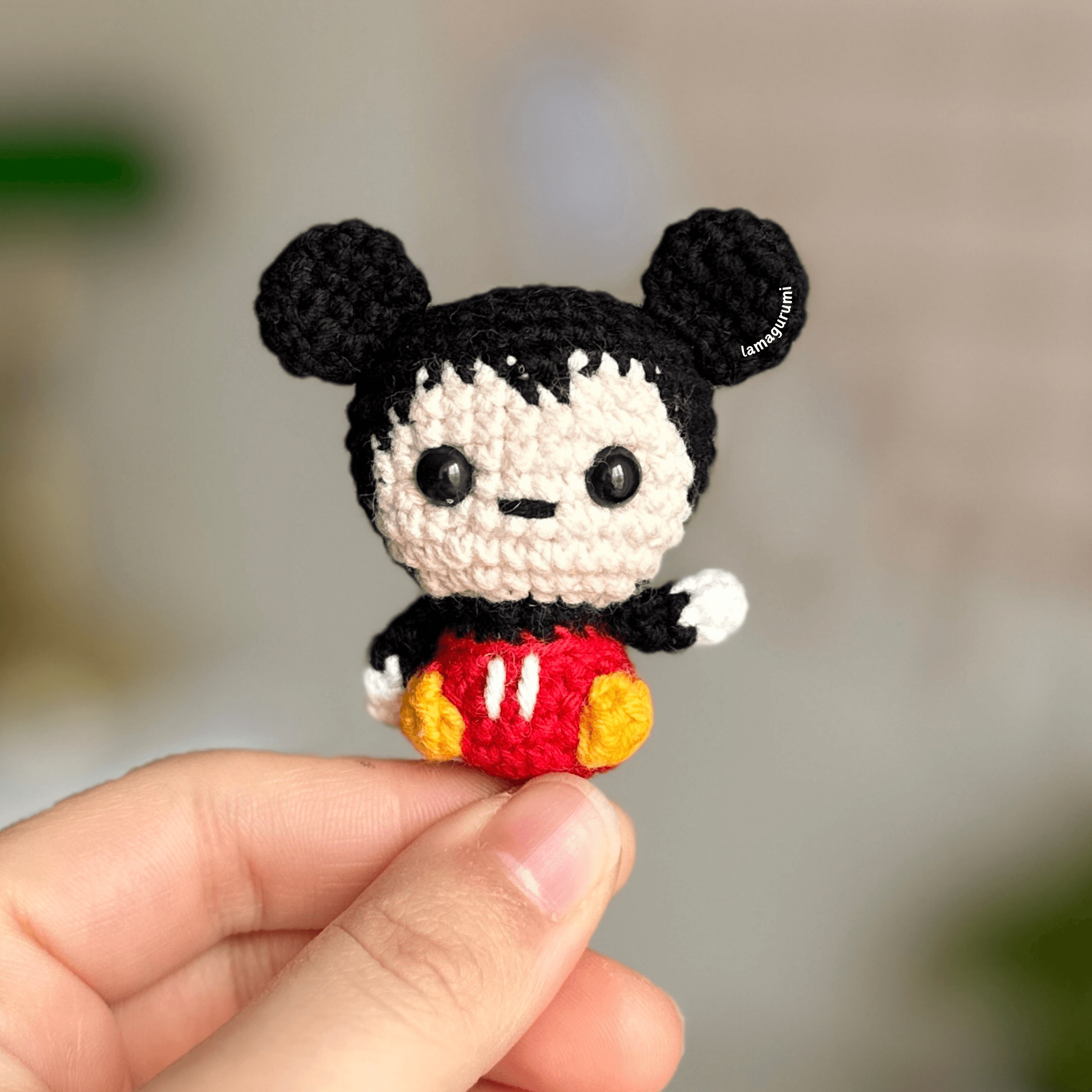 Crochet Pattern for Mouse Couple Amigurumi (PDF) (English)