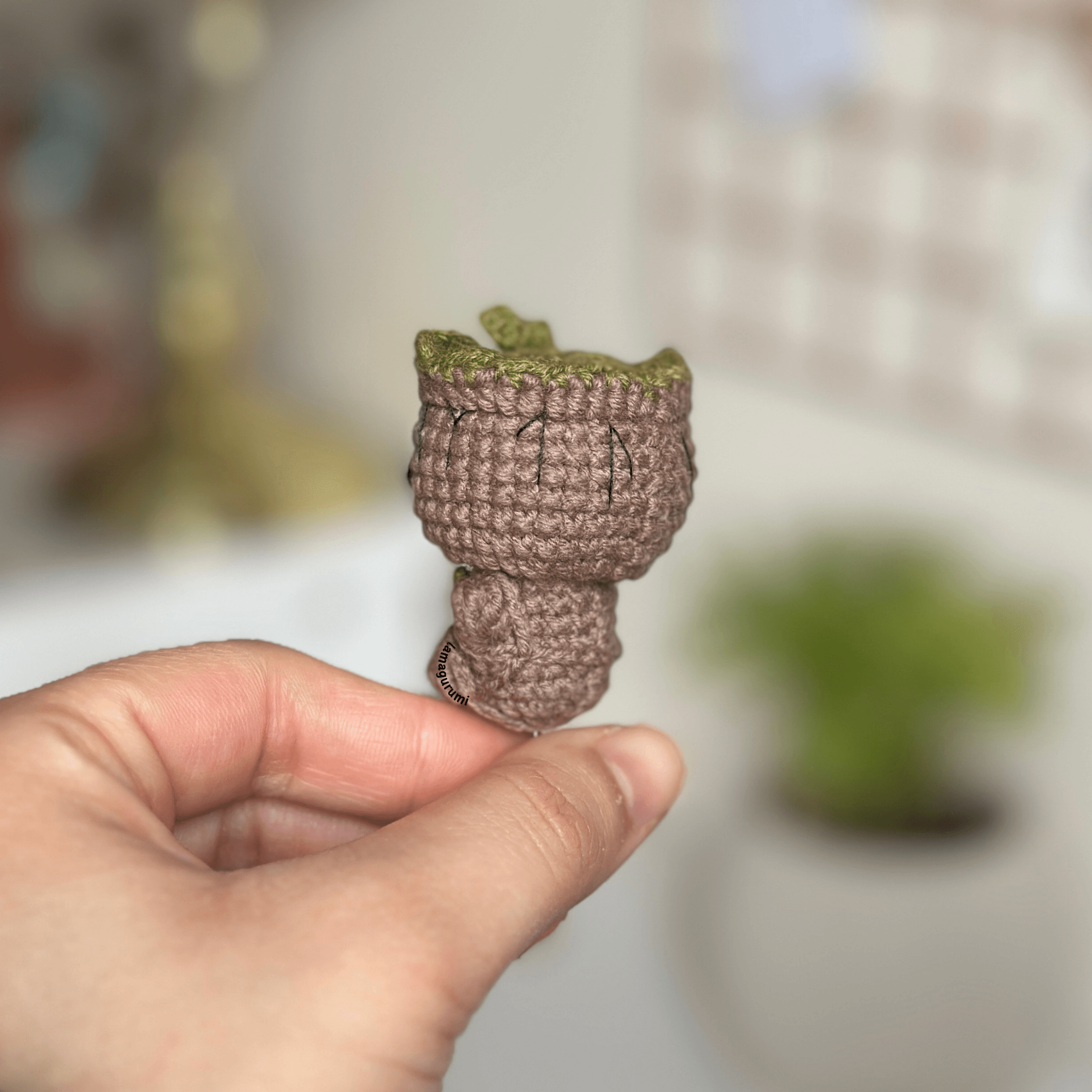 Crochet Pattern for Little Tree Amigurumi (English) (PDF)