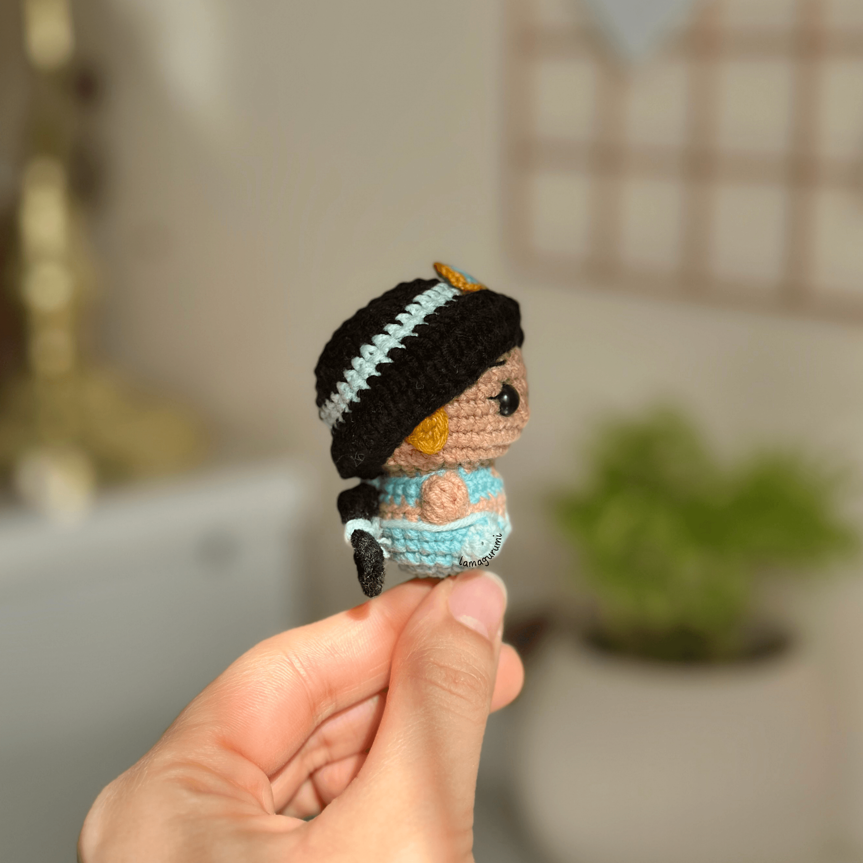 Crochet Pattern for Desert Princess Amigurumi (PDF) (English)