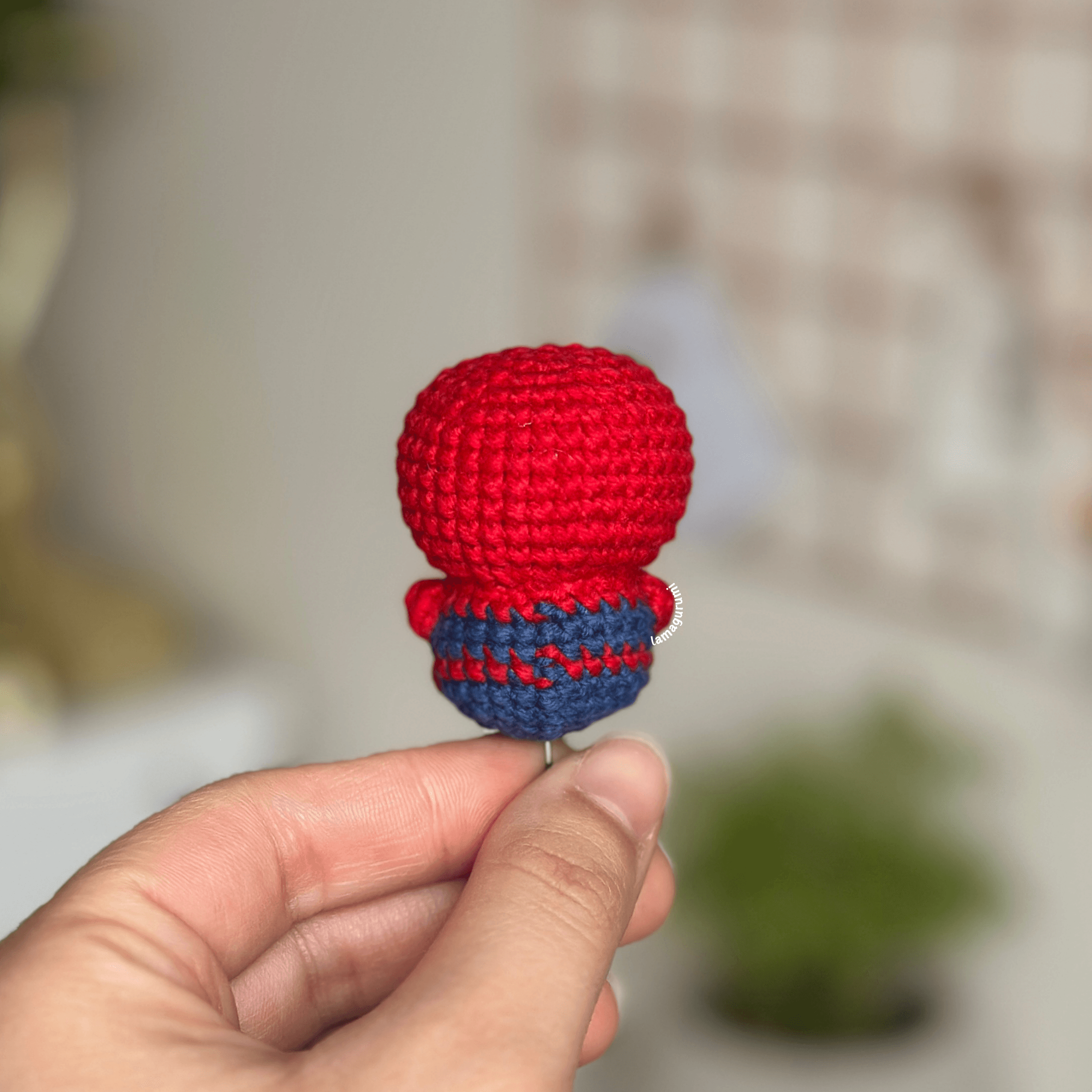 Crochet Pattern for Superhero Spider Amigurumi (English) (PDF)