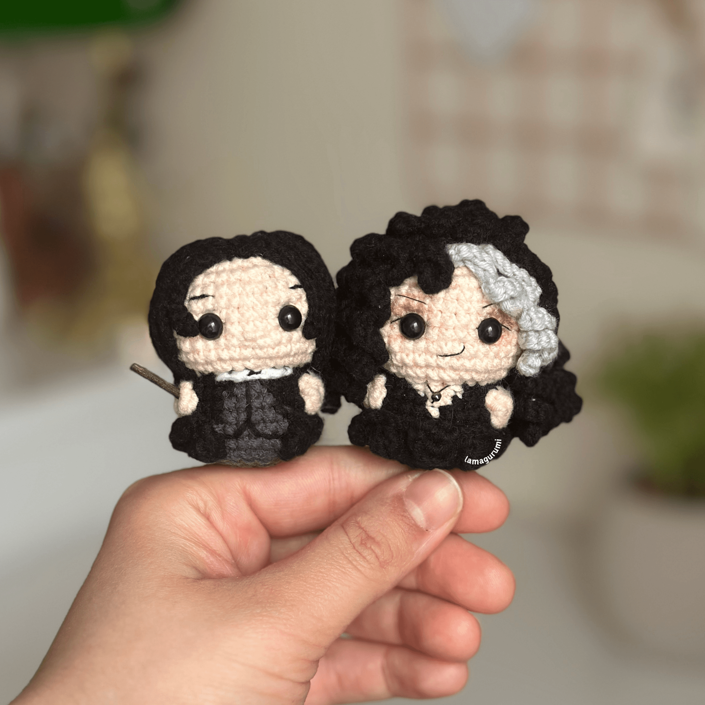 Crochet Pattern for Shadow Witch Amigurumi (PDF) (English)