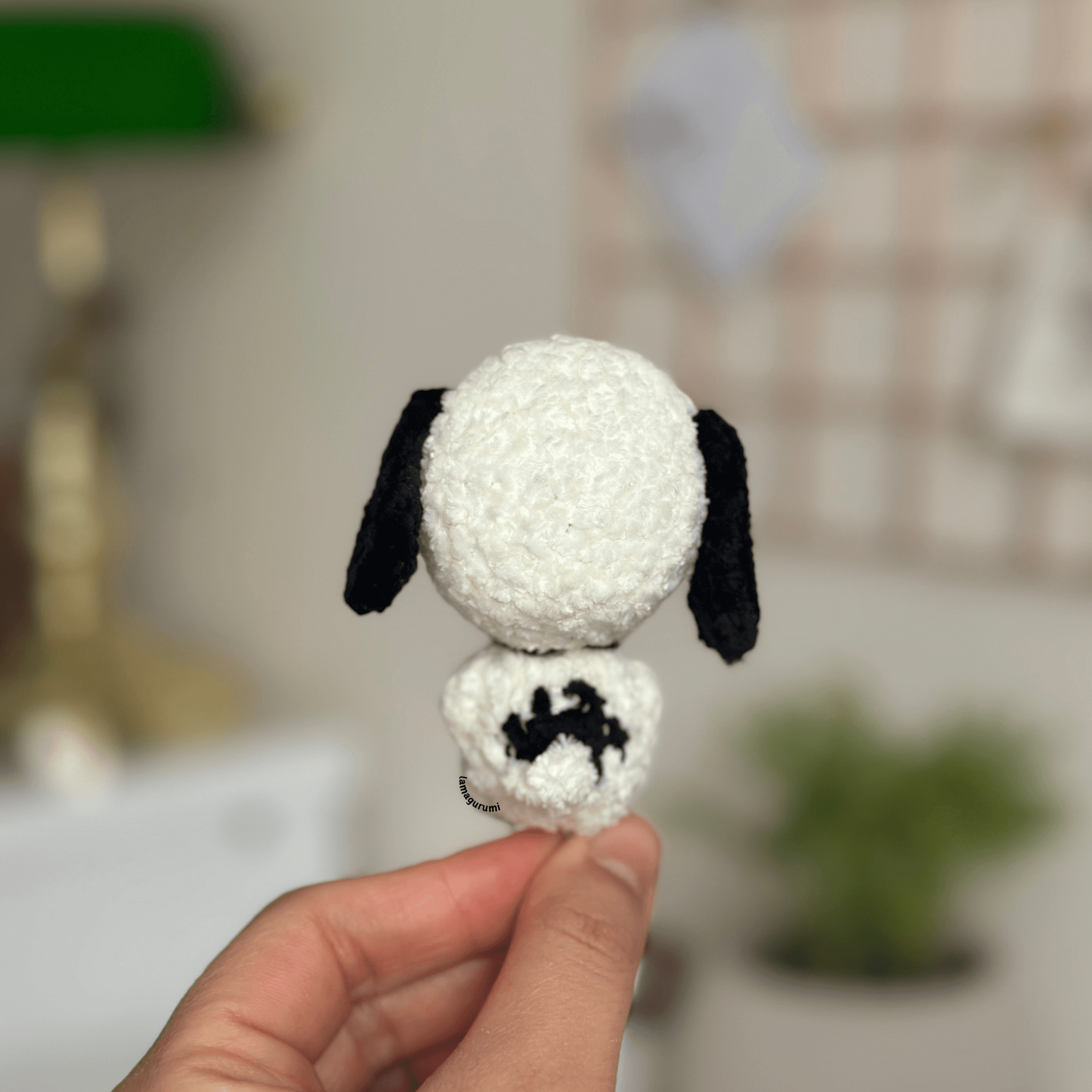 Crochet Pattern for Cute Dog Amigurumi (PDF) (English)