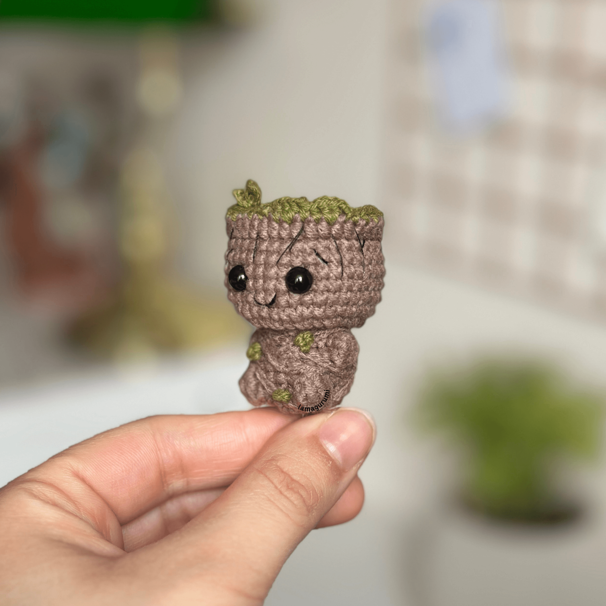 Crochet Pattern for Little Tree Amigurumi (English) (PDF)