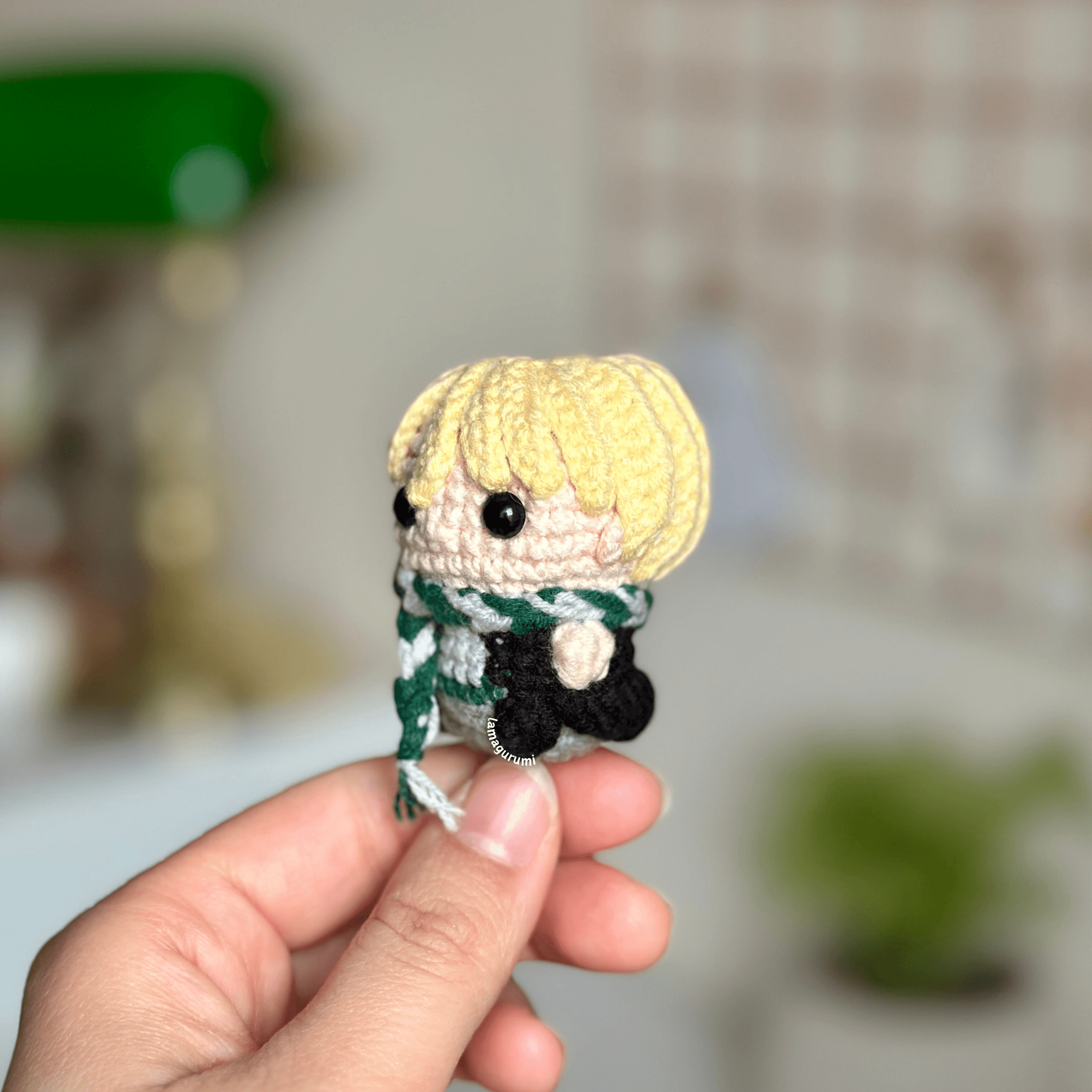 Crochet Pattern for Bad Wizard Boy Amigurumi (PDF) (English)