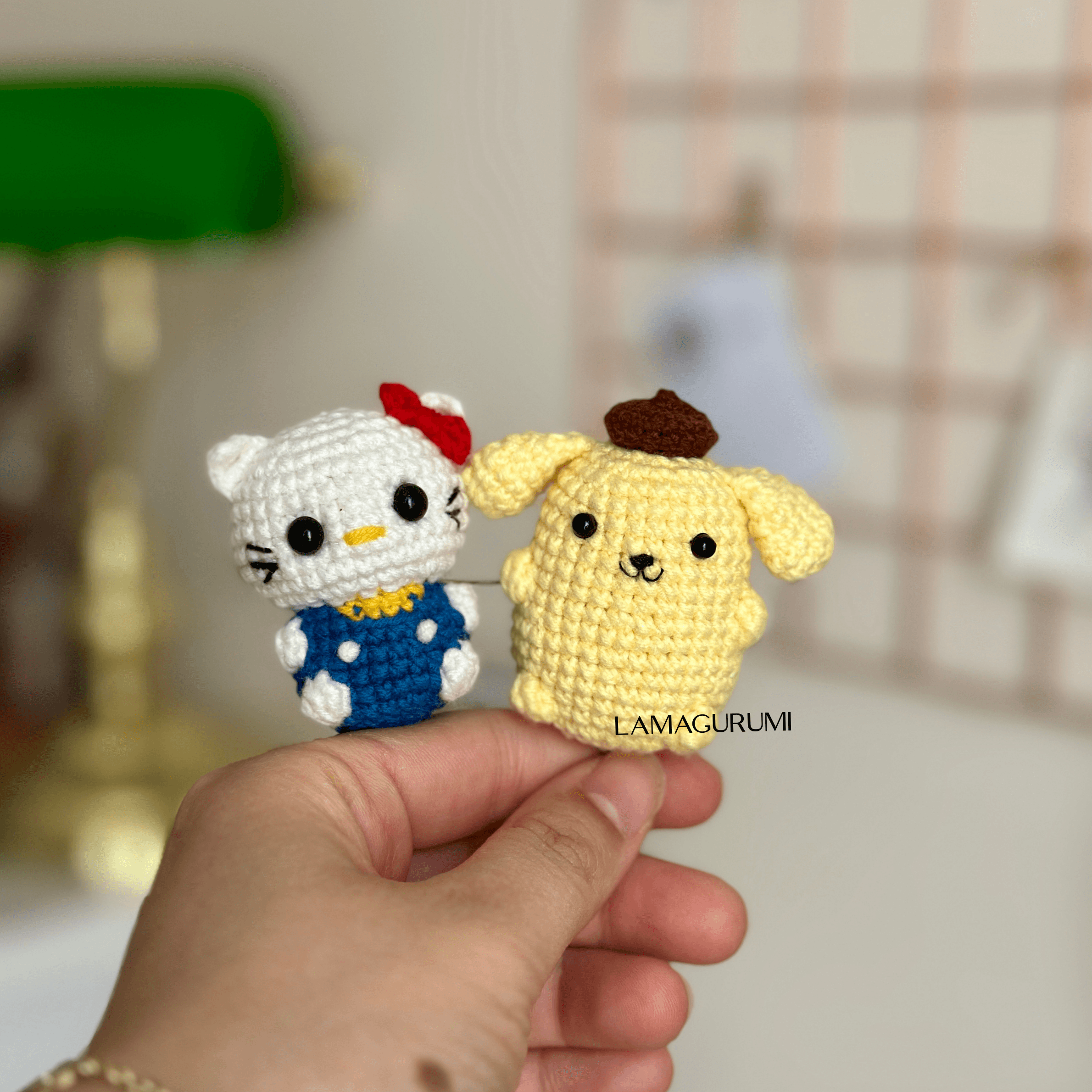 Crochet Pattern for Pudding Dog Amigurumi (English) (PDF)