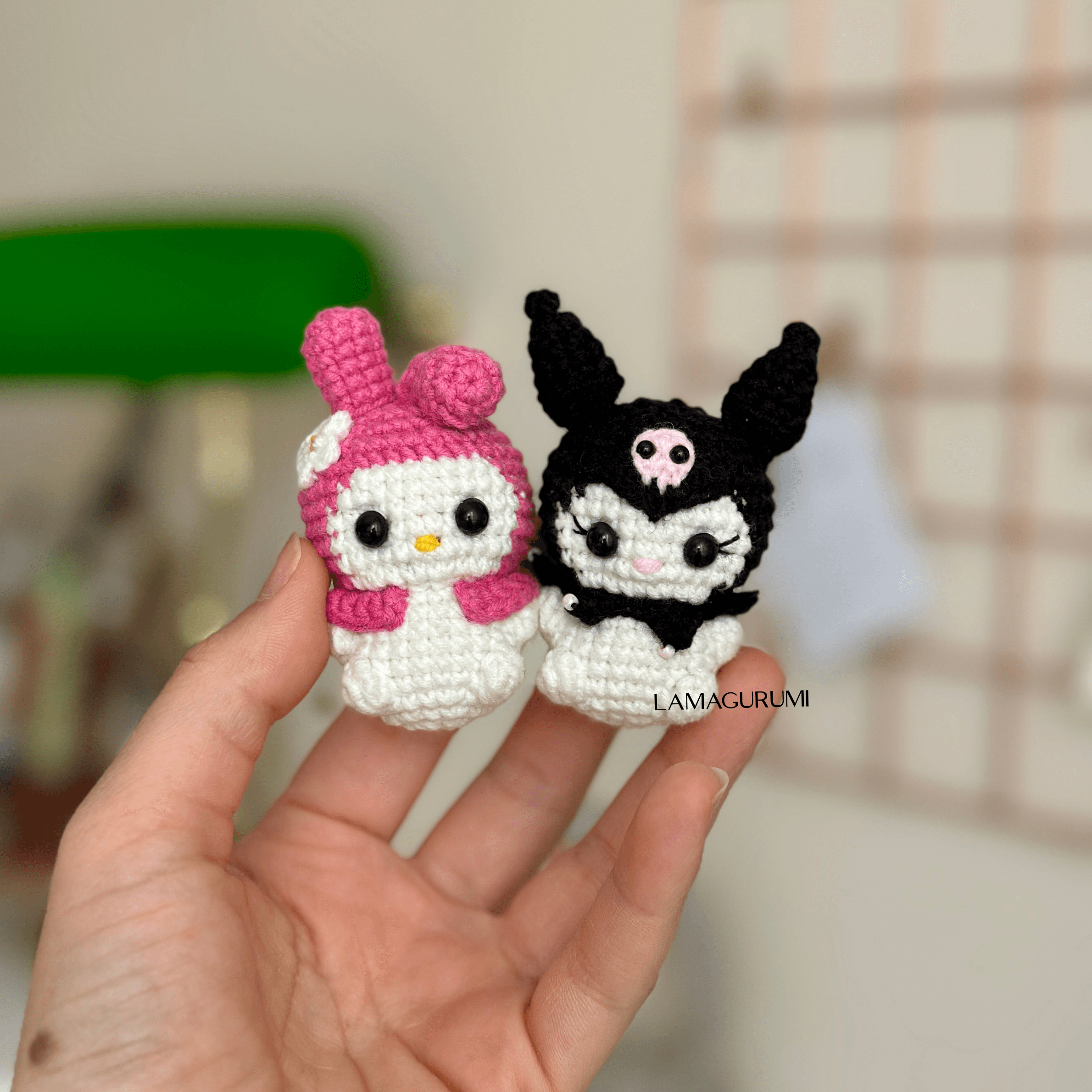 Crochet Pattern for Shadow Bunny Amigurumi (English) (PDF)