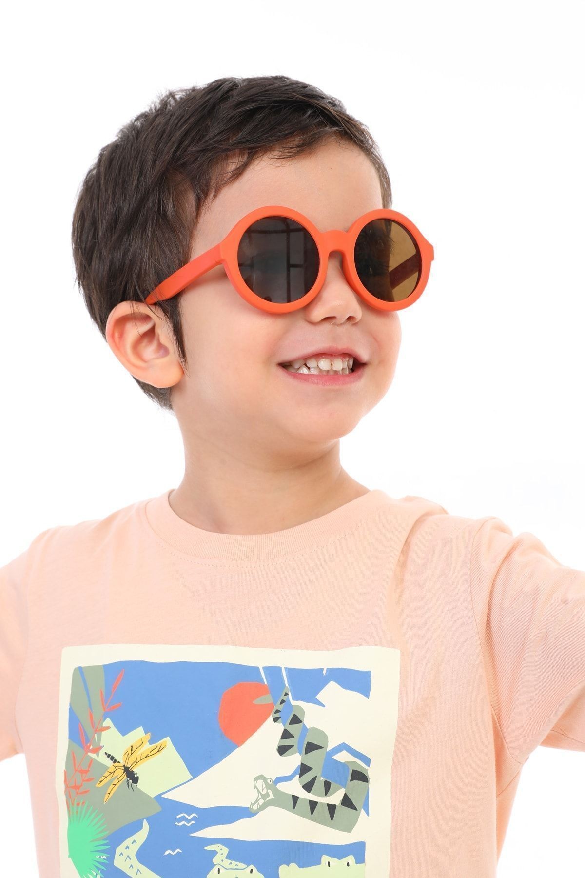 Iskandinav Bebek-çocuk Güneş Gözlüğü Uv400 Korumalı