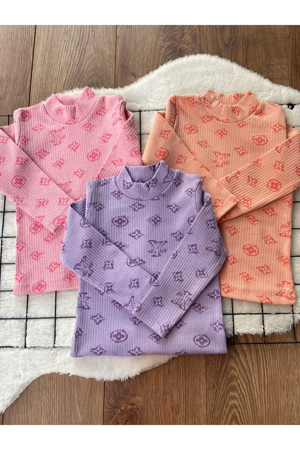 Kaşkorse Hafif Şardonlu Çocuk Body 3'LÜ SET
