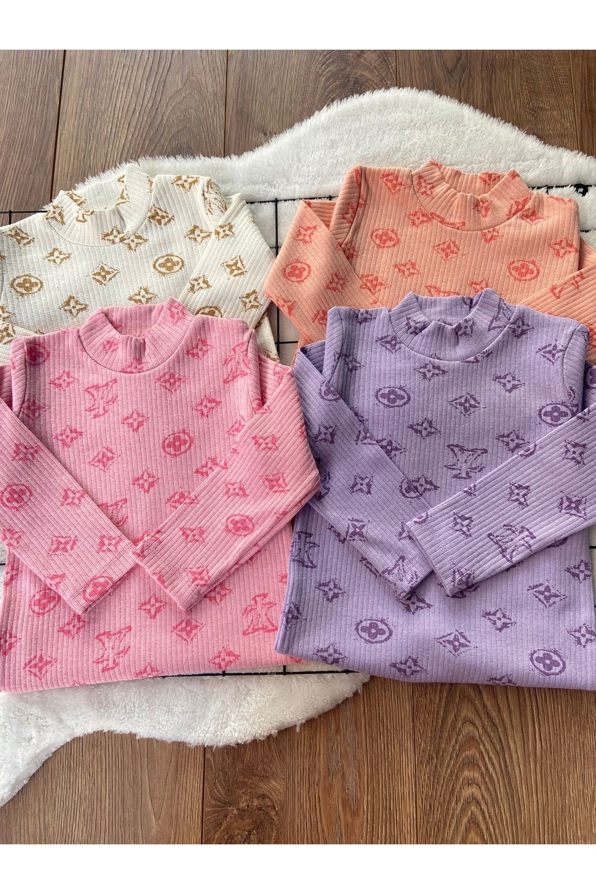 Kaşkorse Hafif Şardonlu Çocuk Body 4'LÜ SET