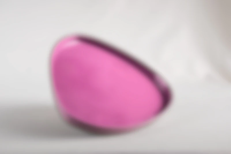 Üçgen Tabak   - Pembe