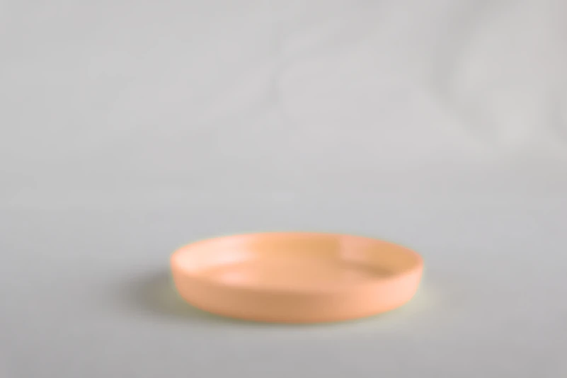 Türk Kahvesi Tabağı  - Pembe