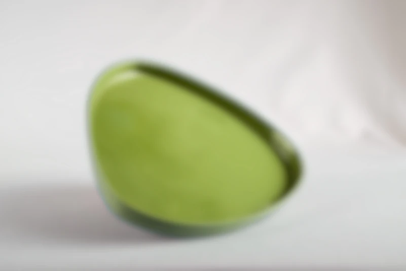 Üçgen Tabak   - Yeşil