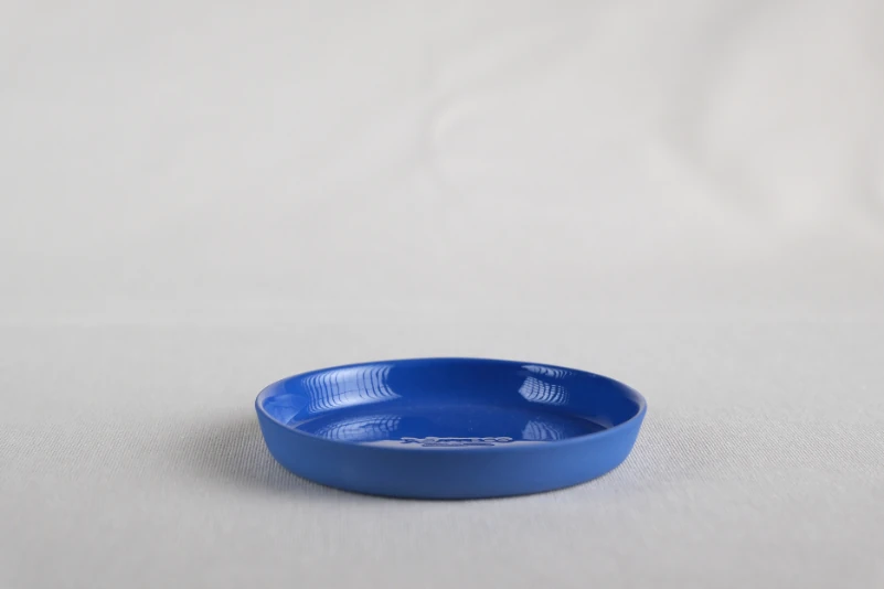 Türk Kahvesi Tabağı  - Mavi