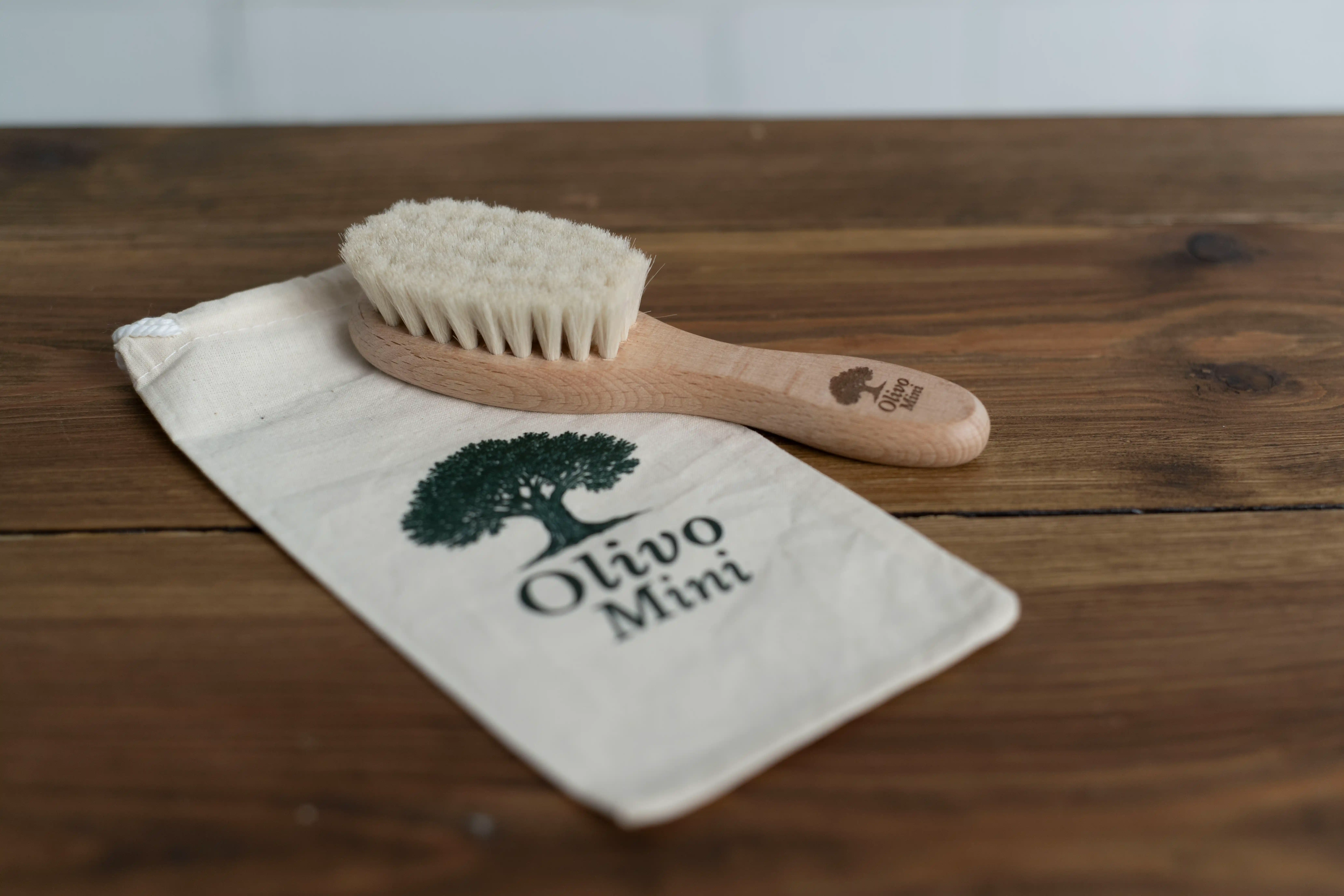 Keçi Kıllı Bebek Saç Fırçası