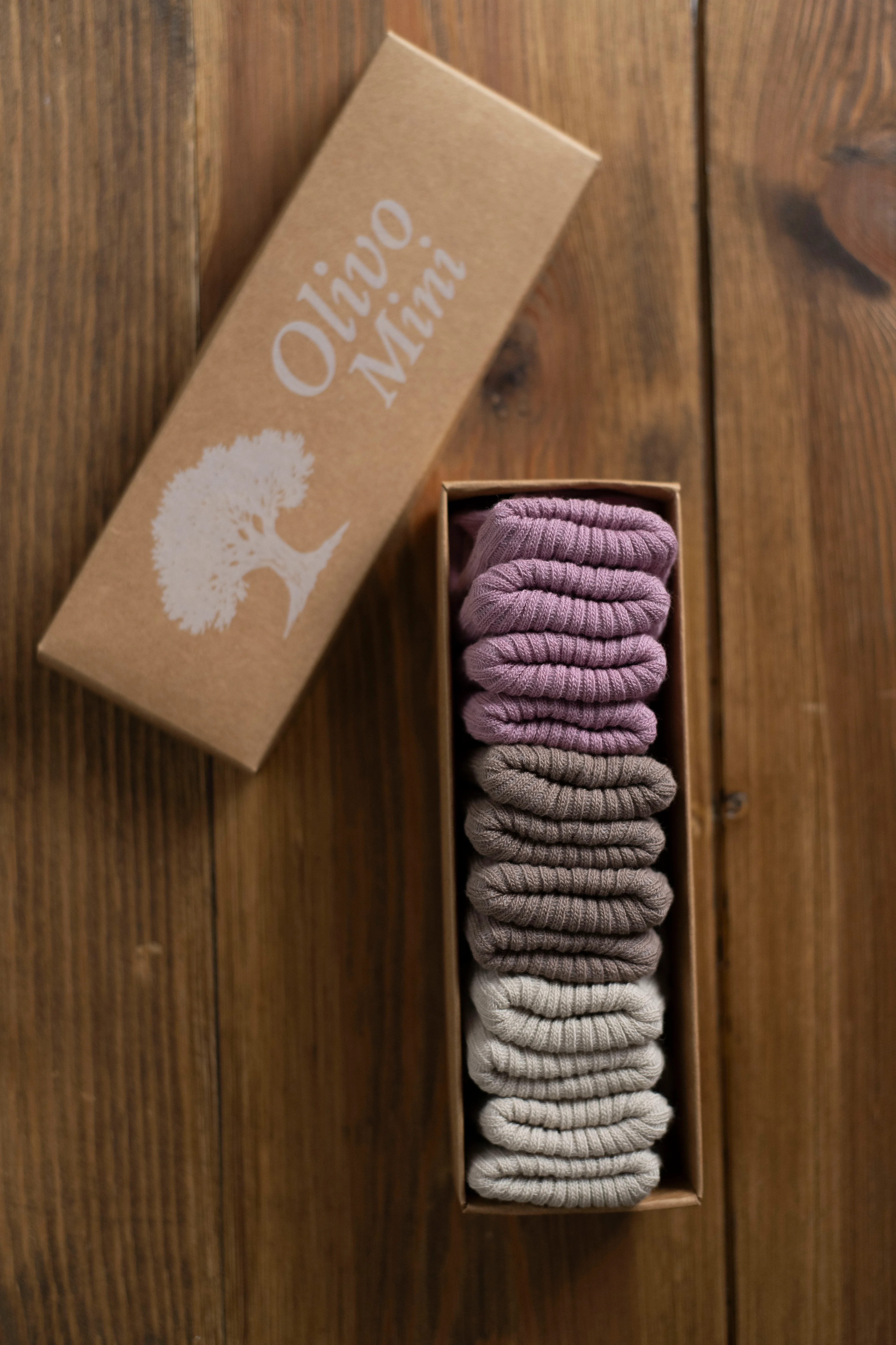 6'lı Dikişsiz Bambu Organik Yenidoğan Bebek Çorap