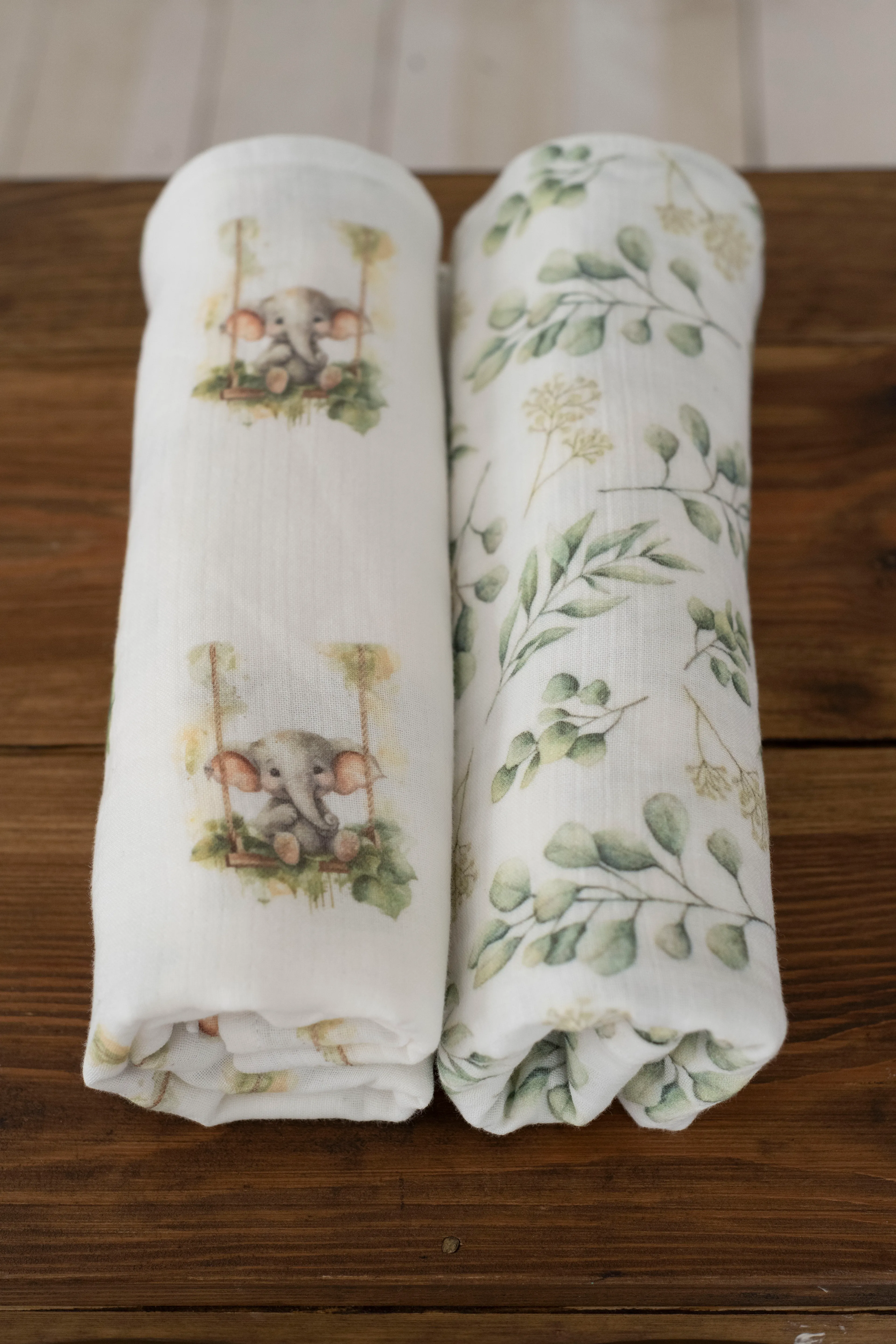 2 Kat Müslin Desenli Örtü