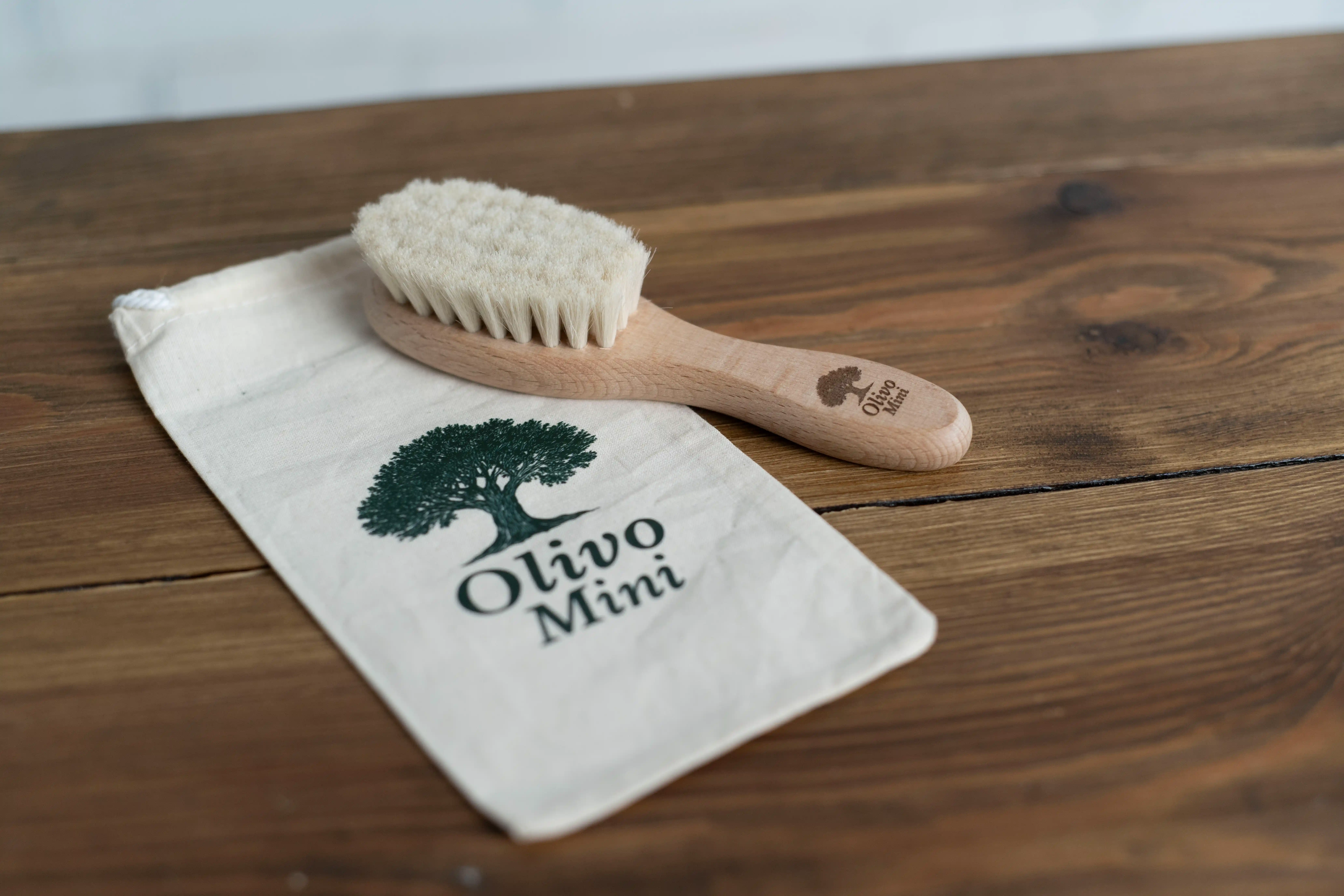 Keçi Kıllı Bebek Saç Fırçası