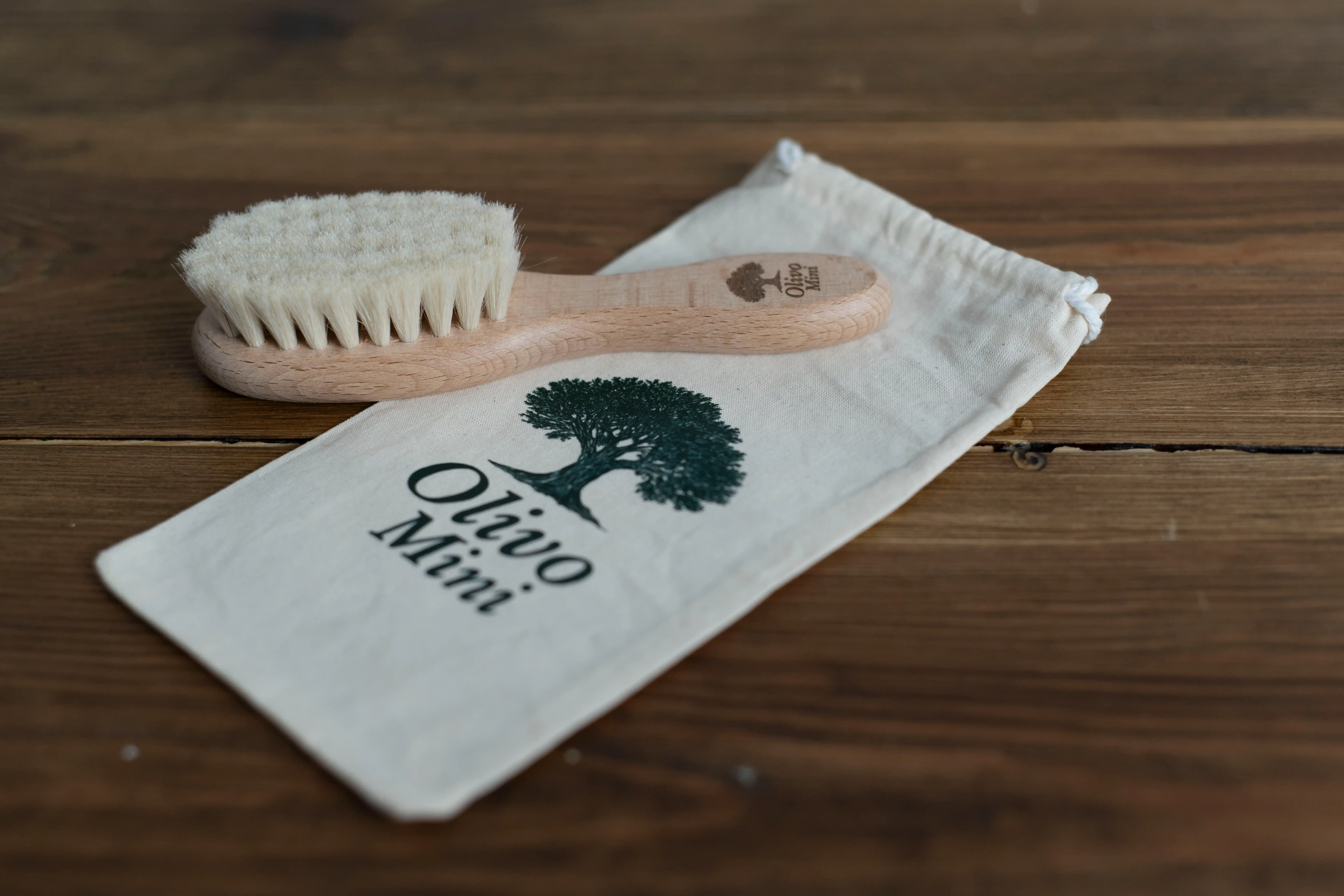 Keçi Kıllı Bebek Saç Fırçası