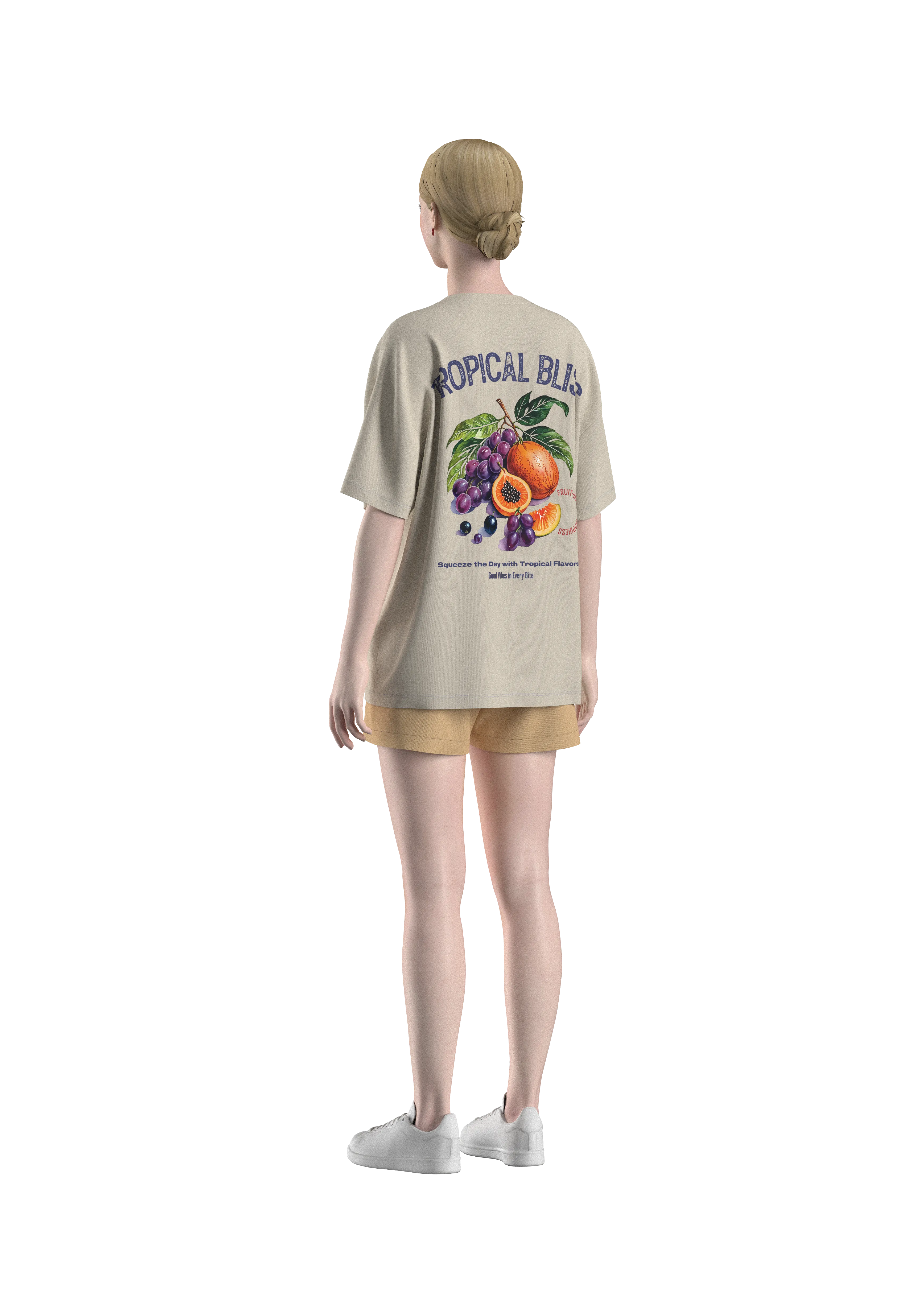 Tropical Bliss Grafikli T-shirt