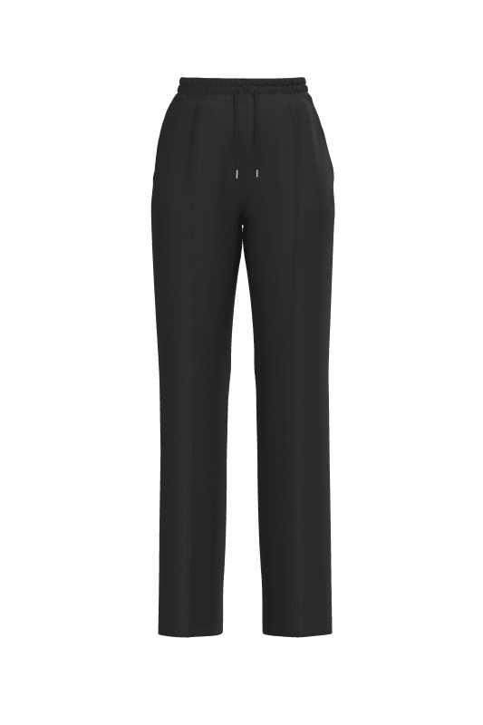 Straight fit pamuklu pantolon re-sis logolu