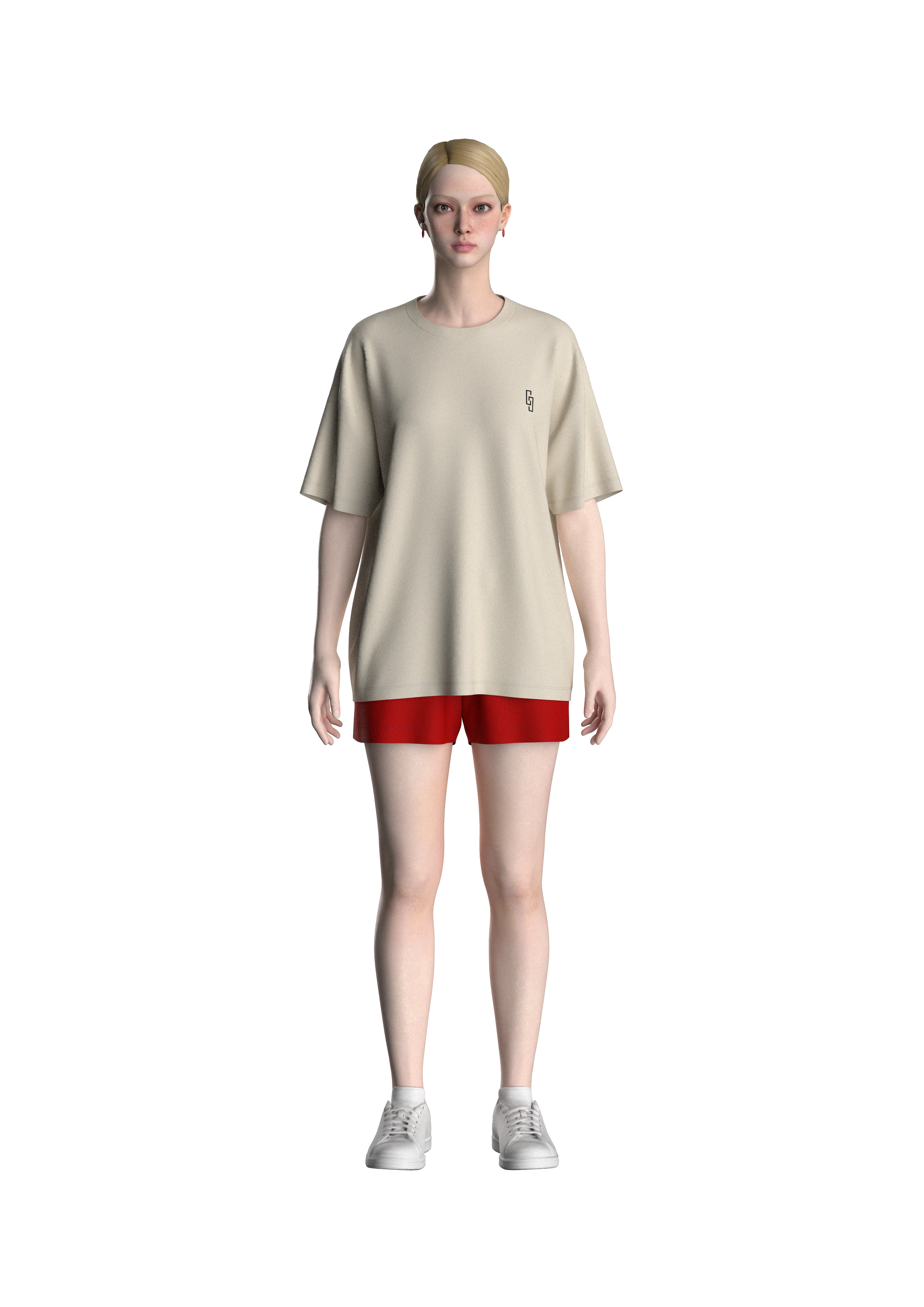 Sunday Routine Pankek Grafikli Oversize T-shirt