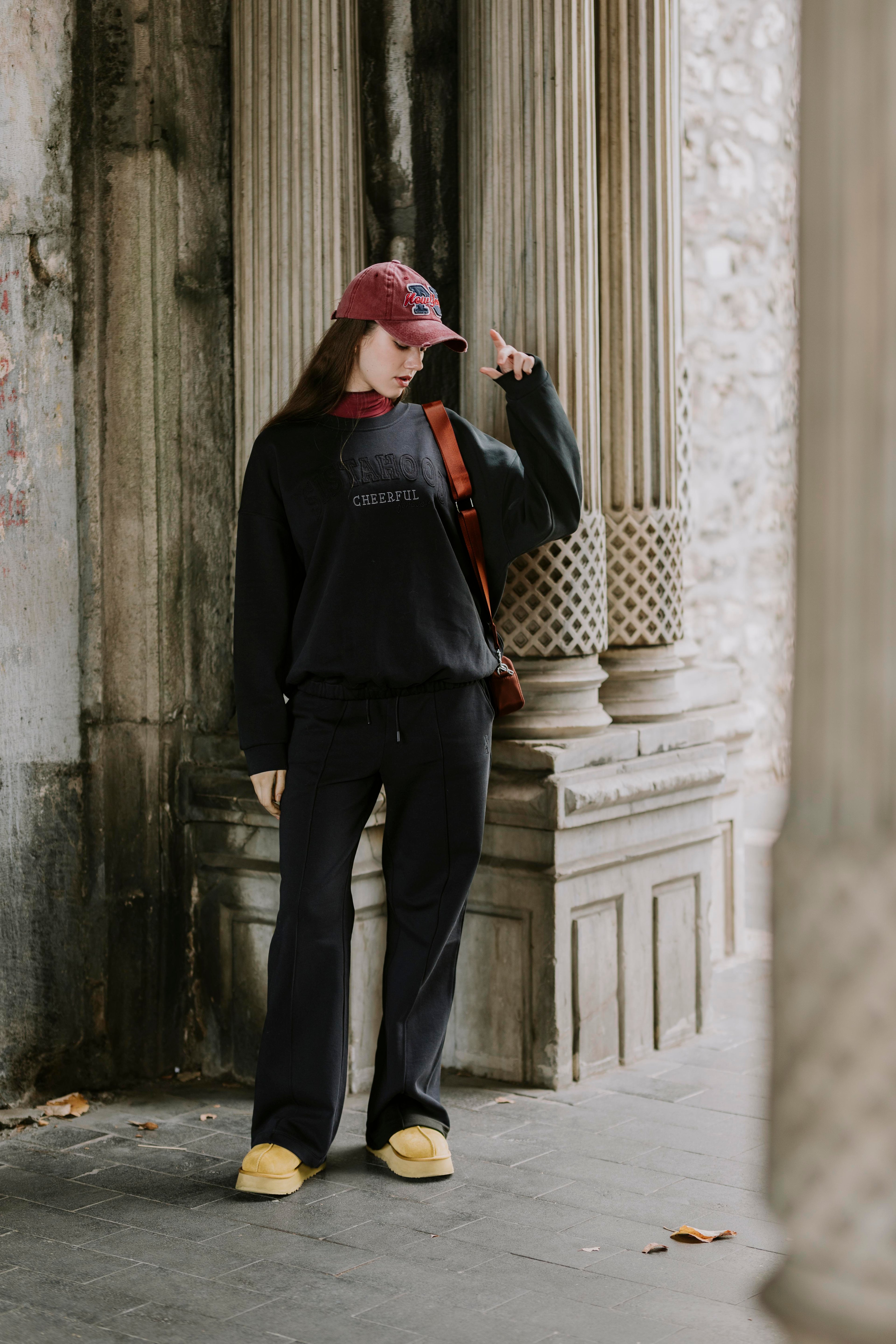 Straight fit pamuklu pantolon re-sis logolu