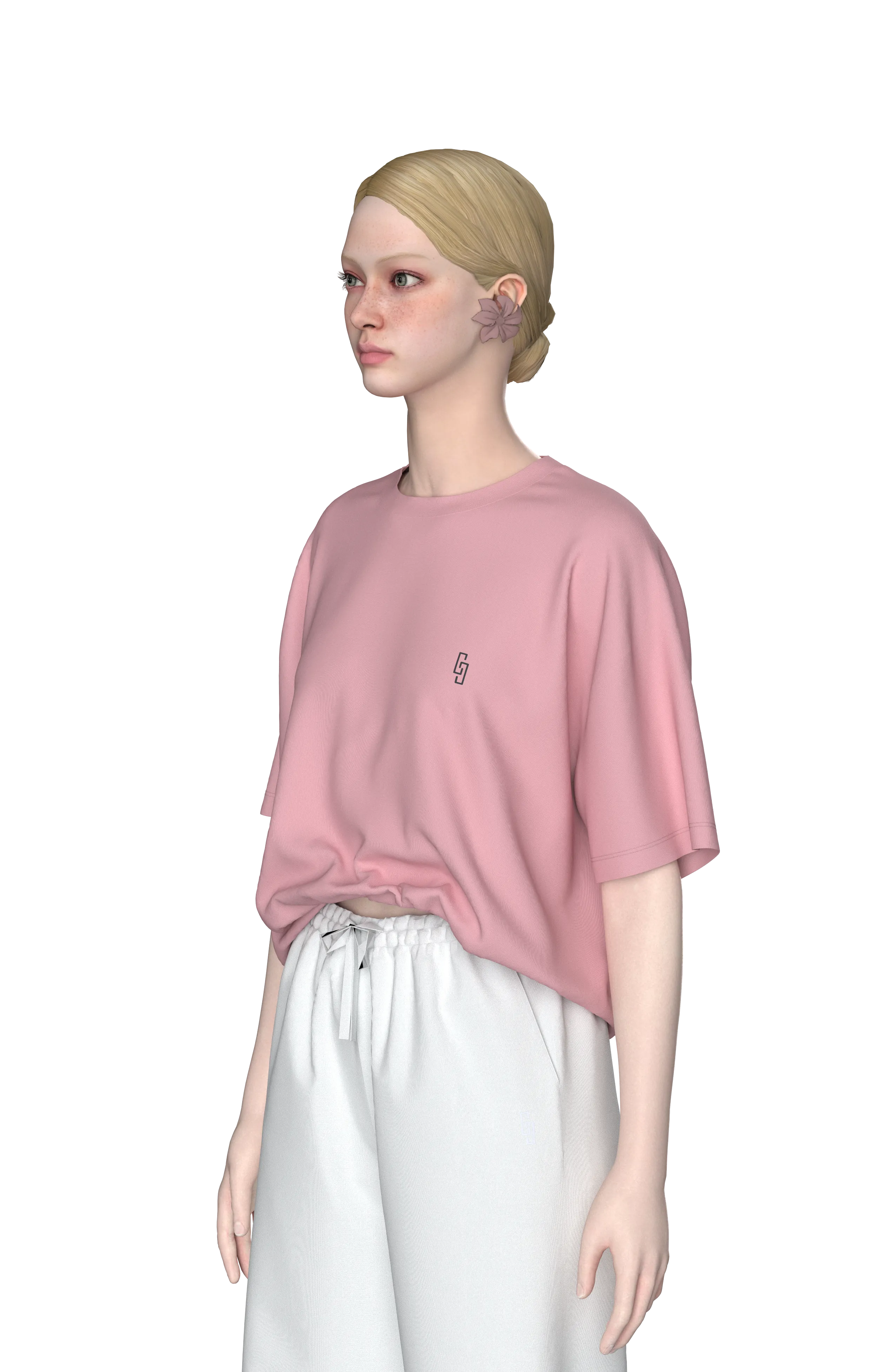 Slow Season Grafikli Oversize T-shirt