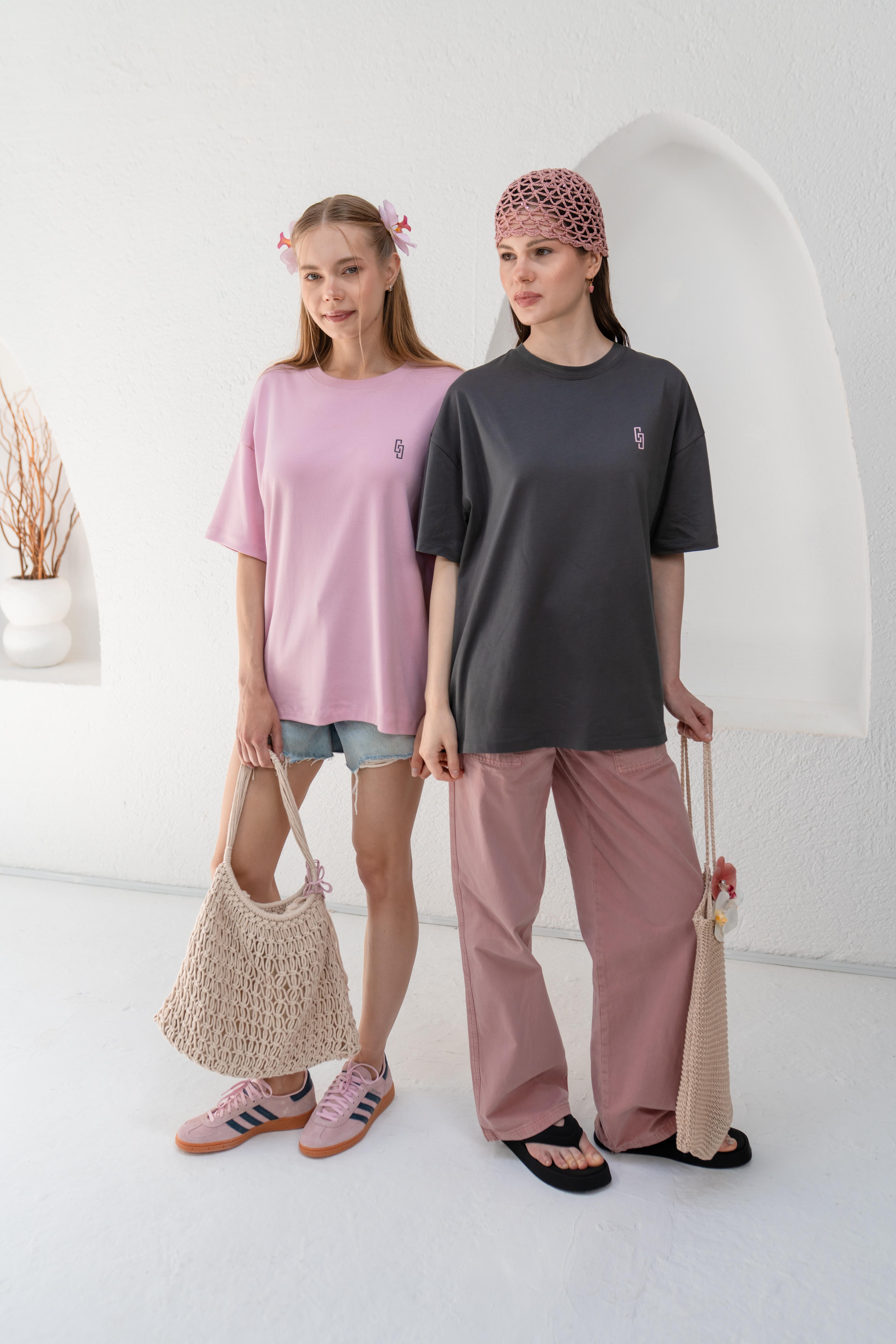 Slow Season Grafikli Oversize T-shirt
