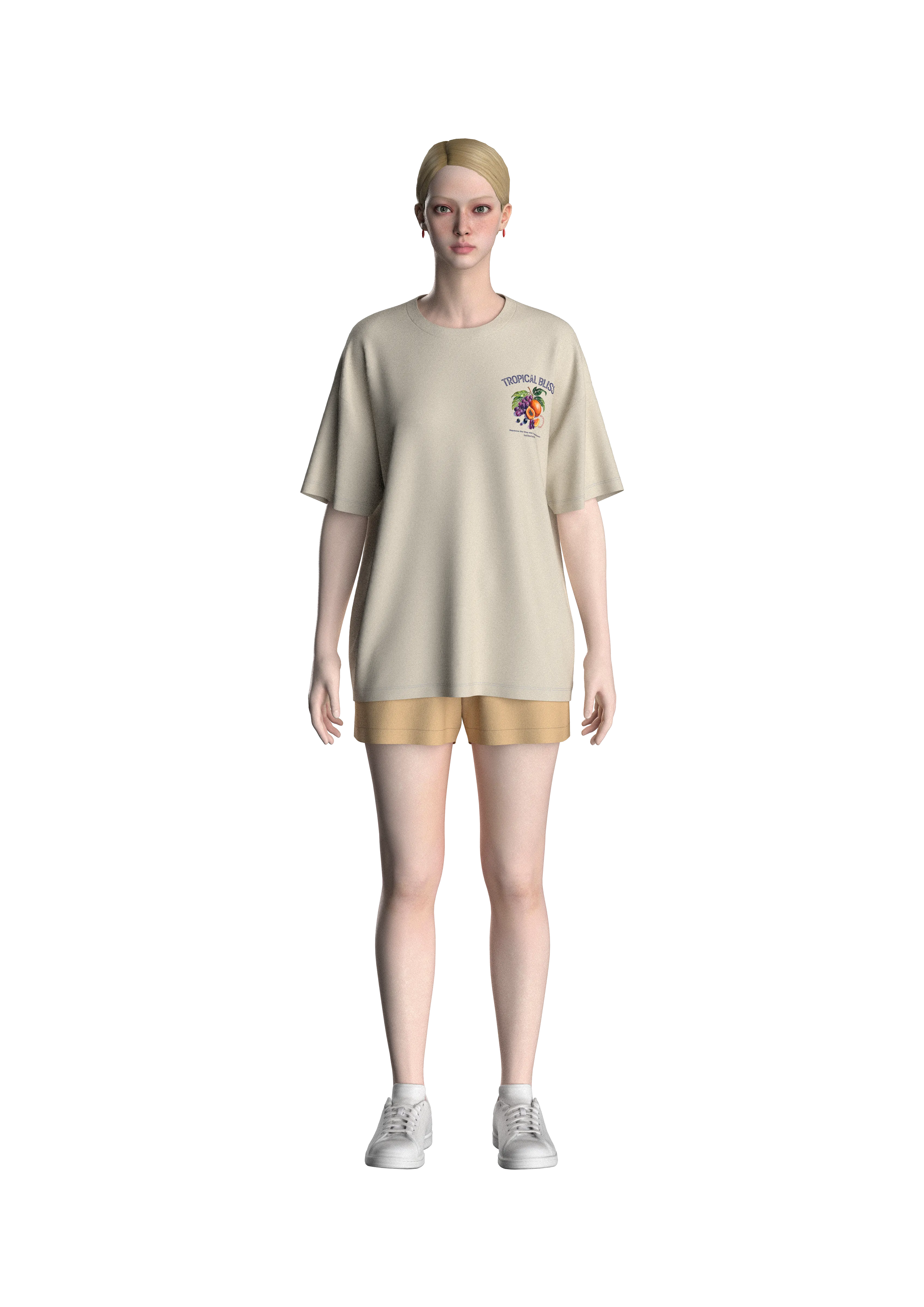 Tropical Bliss Grafikli T-shirt