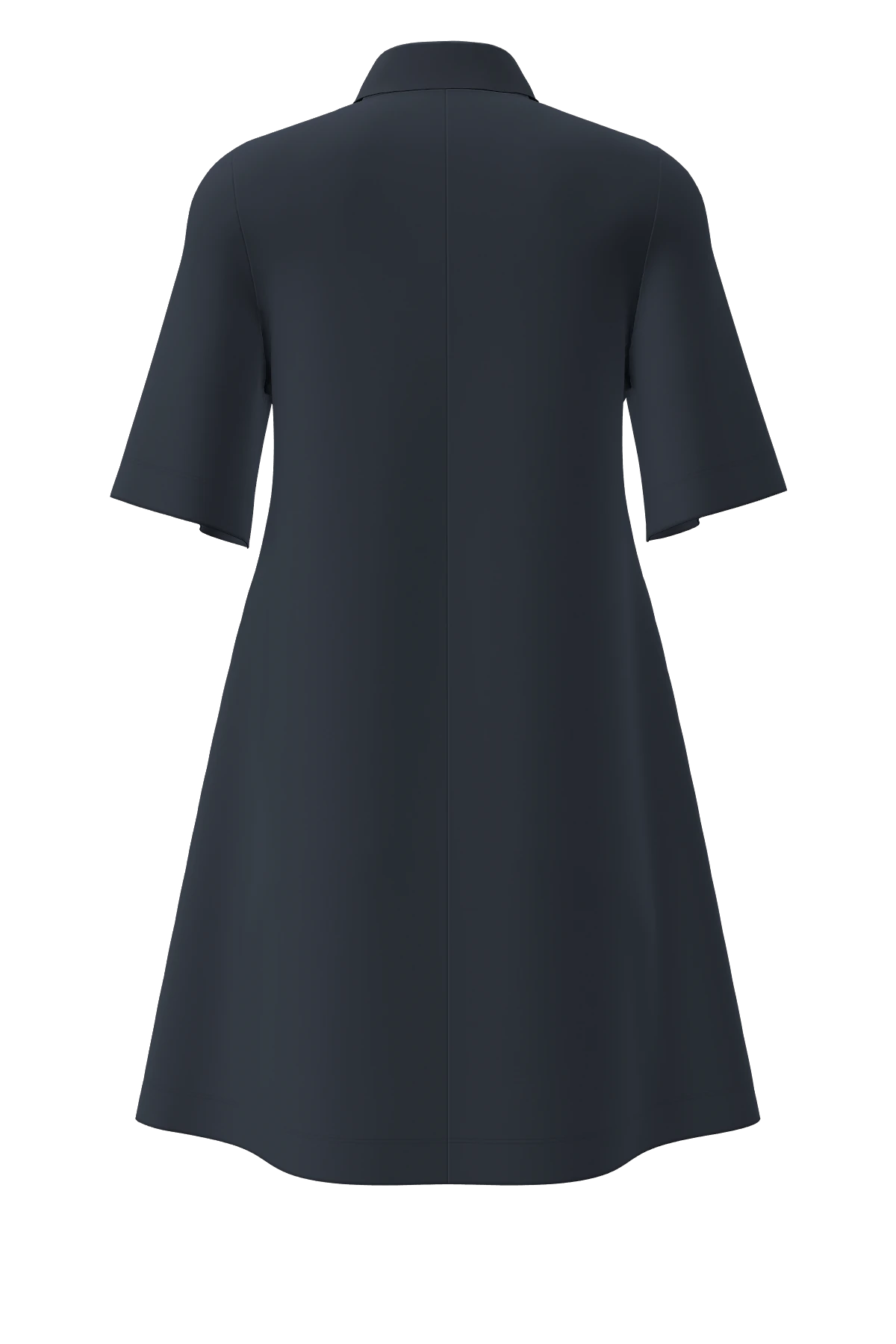 İNTERLOK OVERSIZE POLO ELBİSE