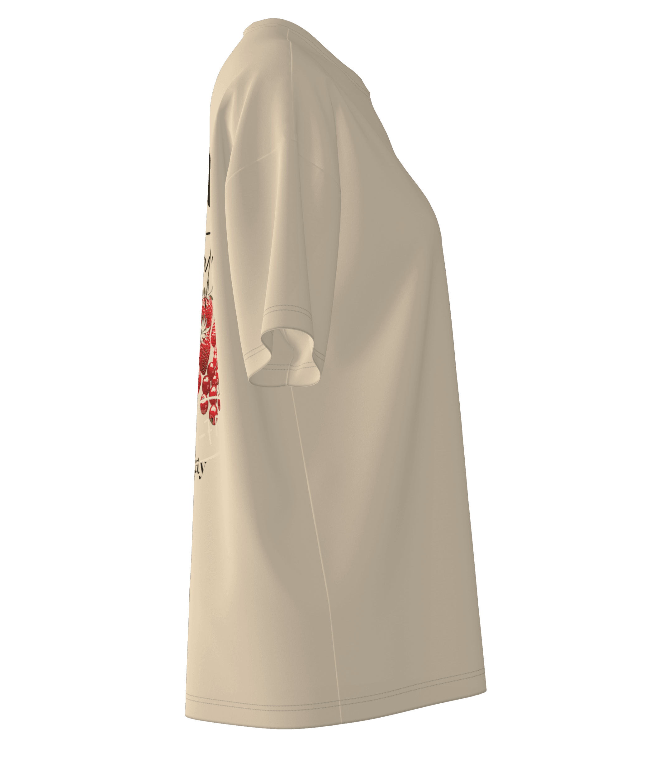 Sunday Routine Pankek Grafikli Oversize T-shirt