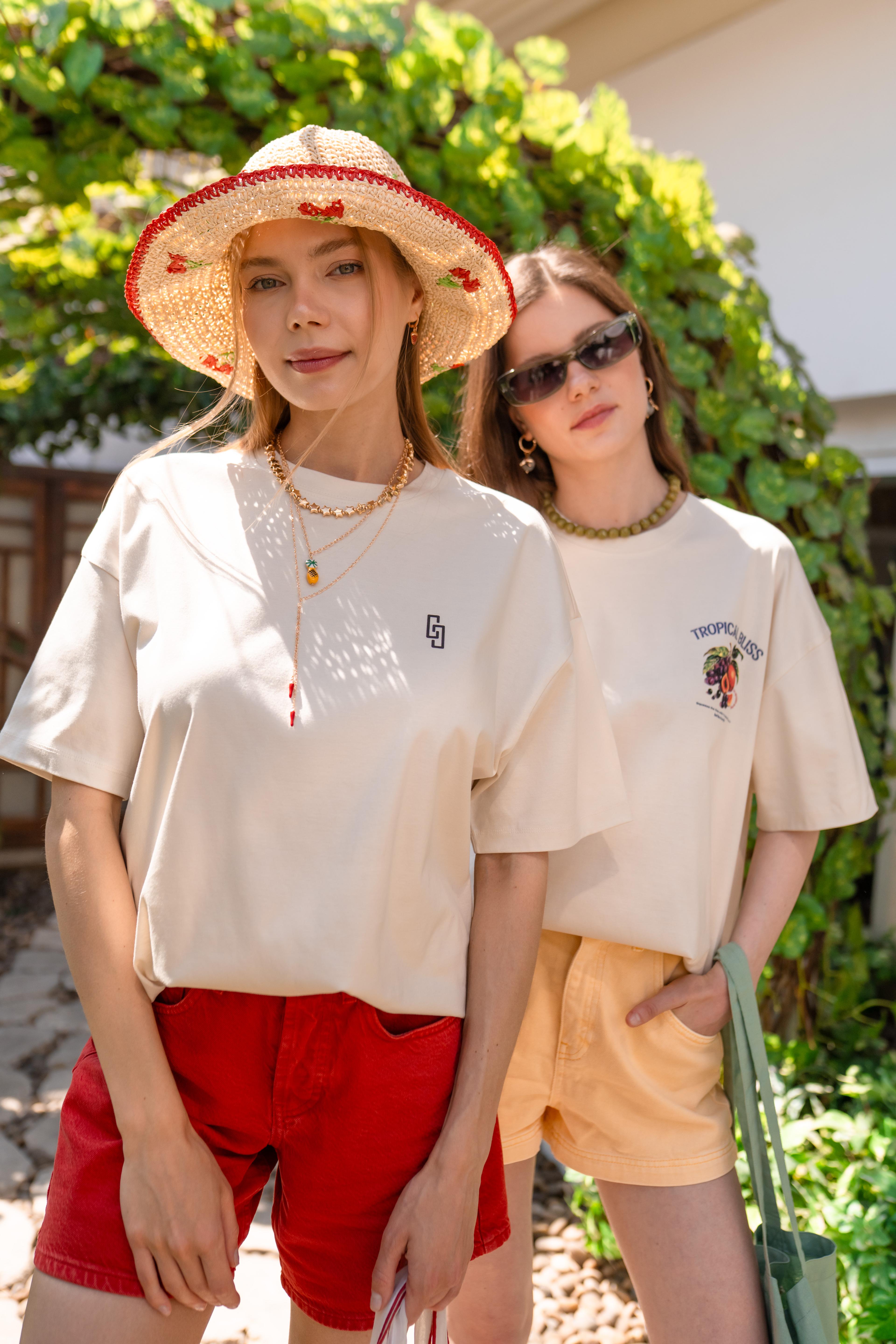 Sunday Routine Pankek Grafikli Oversize T-shirt
