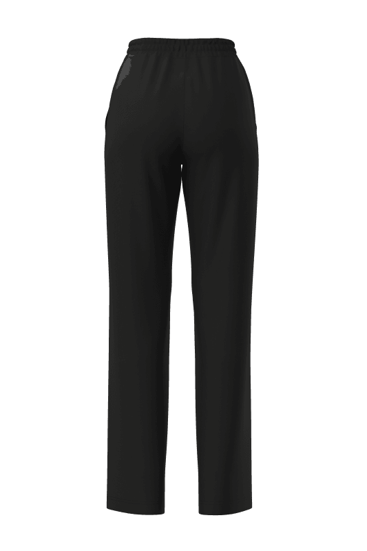 Straight fit pamuklu pantolon re-sis logolu