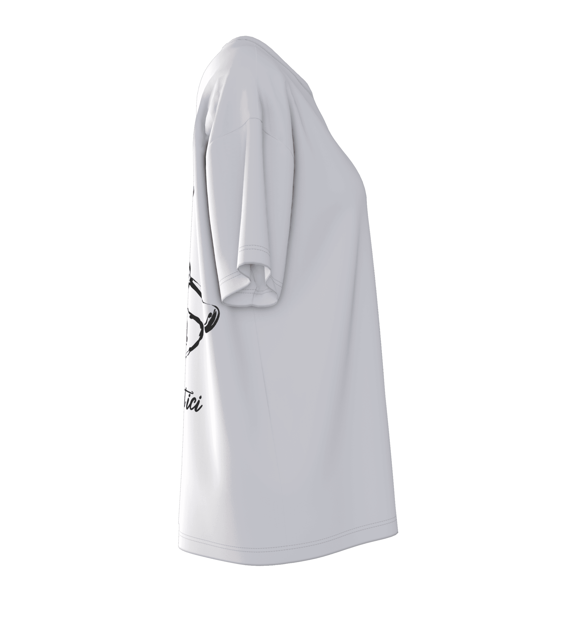Sapori Autentici Grafikli Oversize T-shirt