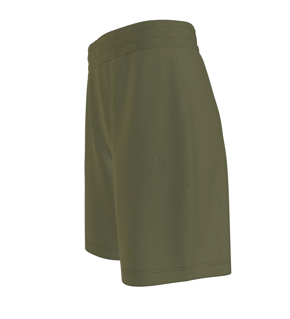 Logo Detaylı Şort - TROUT GREEN