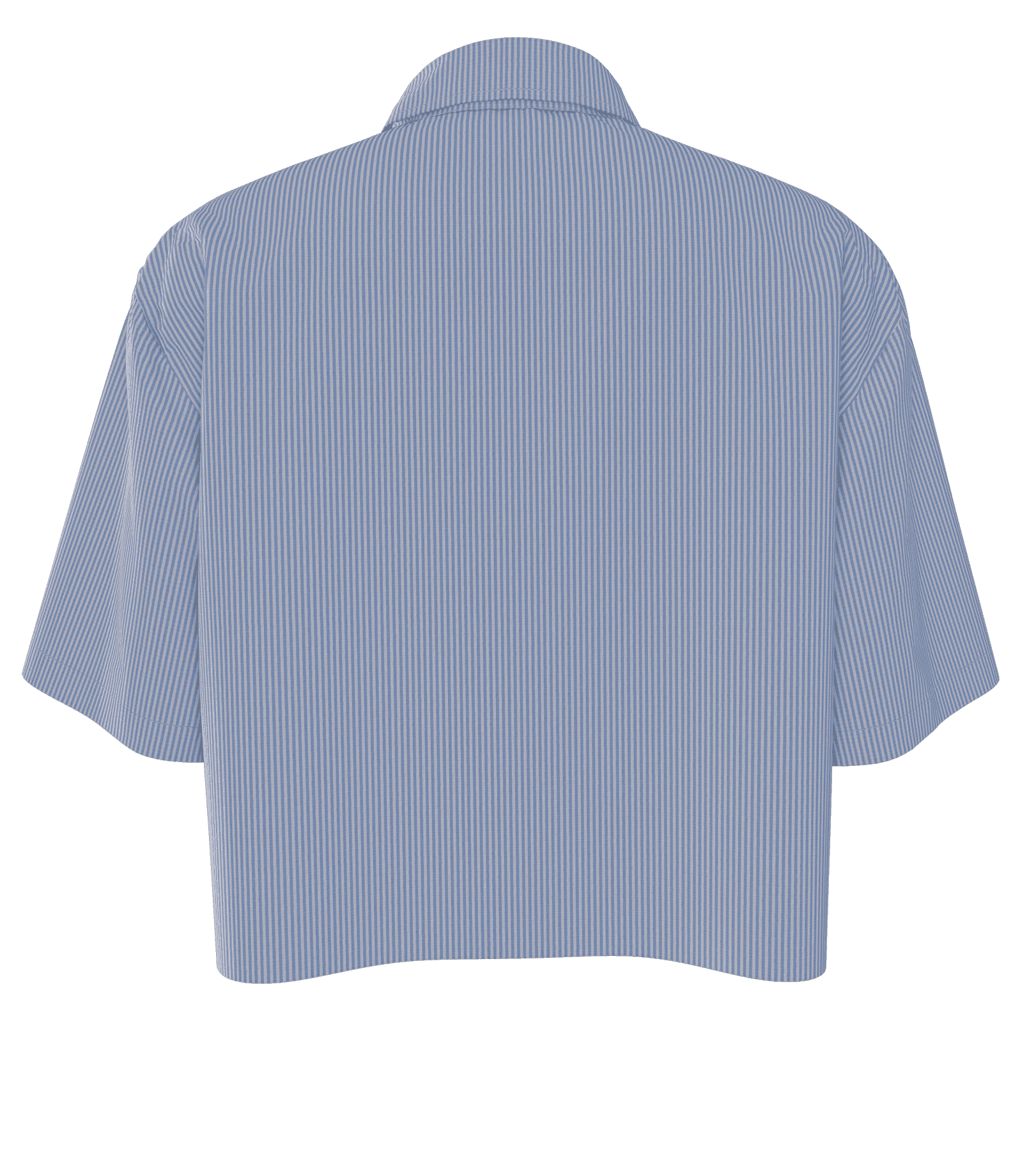 Çizgili Relaxed Fit Dokuma Gömlek