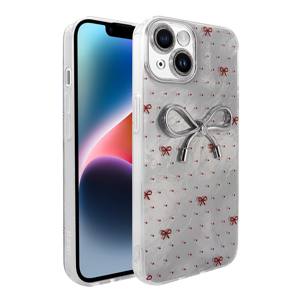 Apple iPhone 13 Kılıf Kamera Korumalı Figürlü Hatmextech Ponti Silikon Kapak