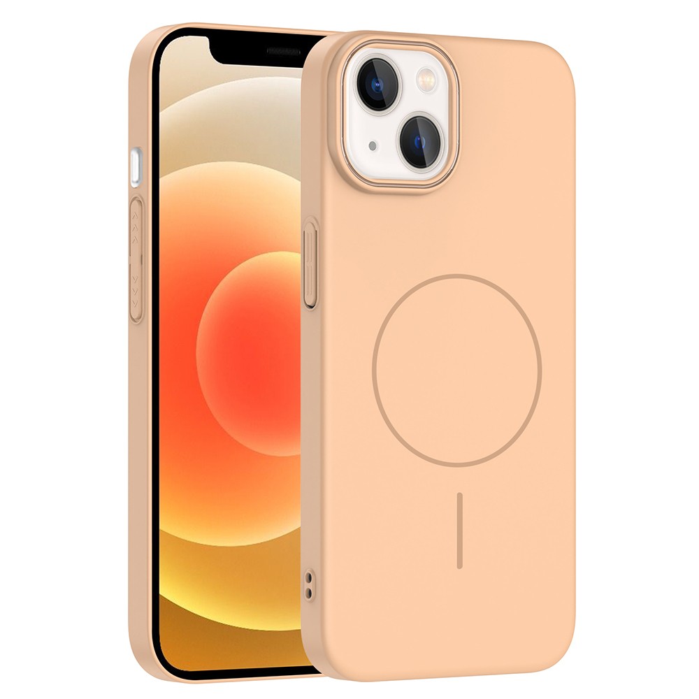 Apple iPhone 13 Kılıf M-safe Şarj Özellikli Hatmextech Ruby Sert Kapak