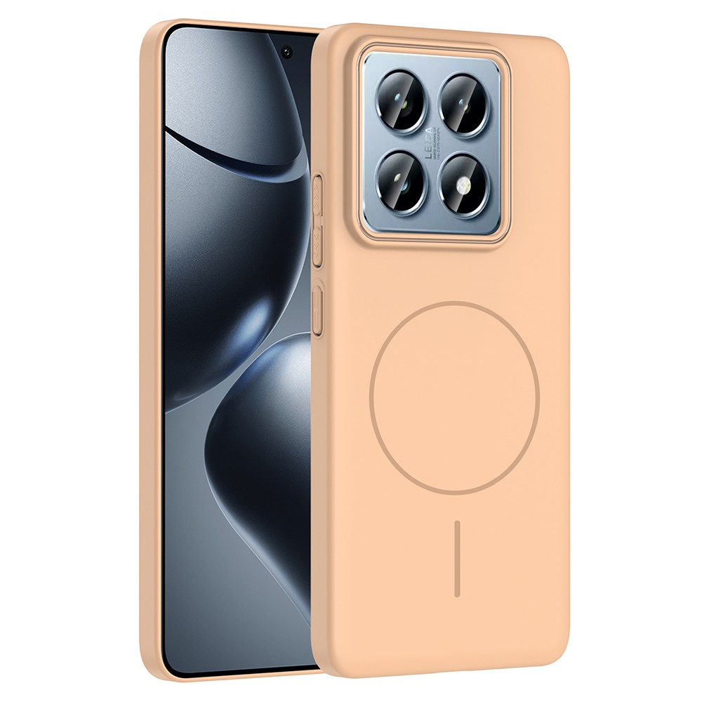 Xiaomi 14T Pro Kılıf M-safe Şarj Özellikli Hatmextech Ruby Sert Kapak