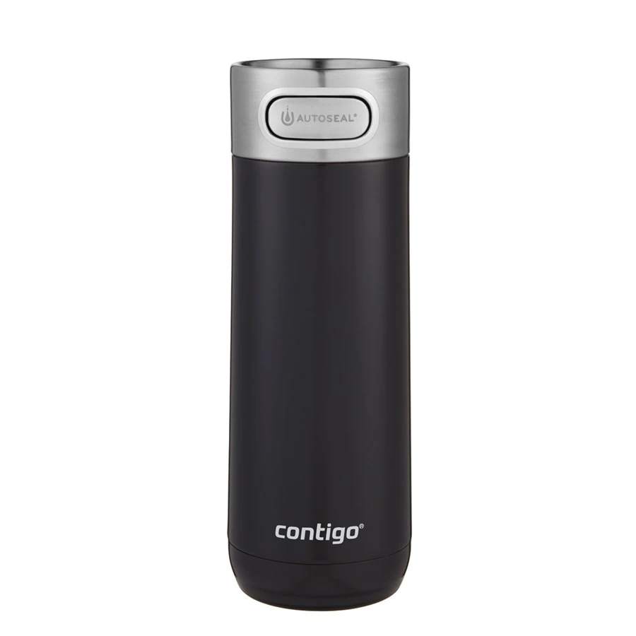 Contigo Luxe Vakumlu Termos Matara Tek El Bas İç 470ml 2115524 Siyah