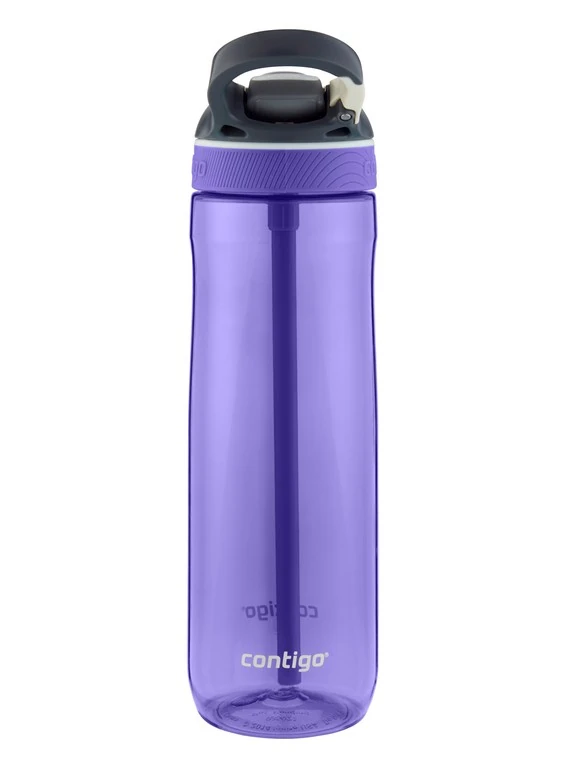 Contigo Ashland Tek El Bas İç Kilitli Su Matarası 720ml 2094942 Mor
