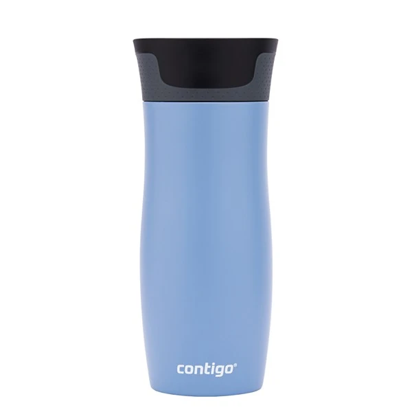 Contigo Westloop Vakumlu Termos Matara Tek El Bas İç 470ml 2104578 Açık Mavi