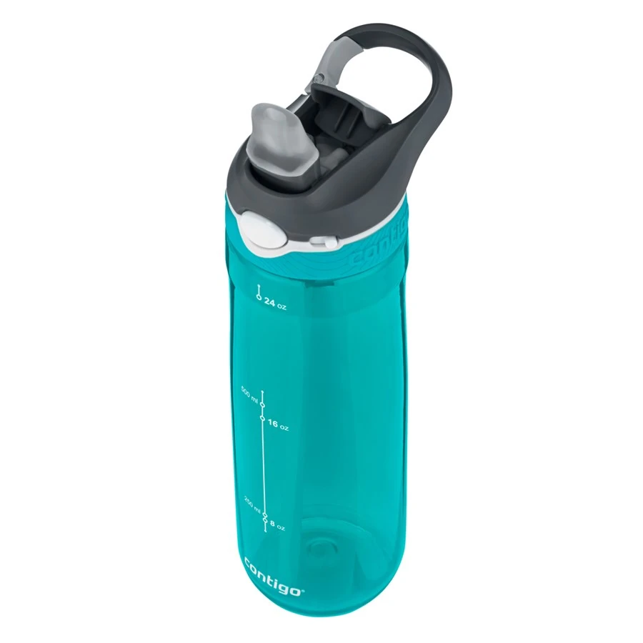 Contigo Ashland Tek El Bas İç Kilitli Su Matarası 720ml 2094866 Turkuaz