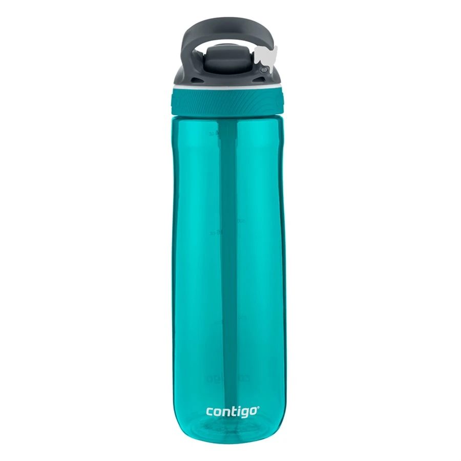 Contigo Ashland Tek El Bas İç Kilitli Su Matarası 720ml 2094866 Turkuaz